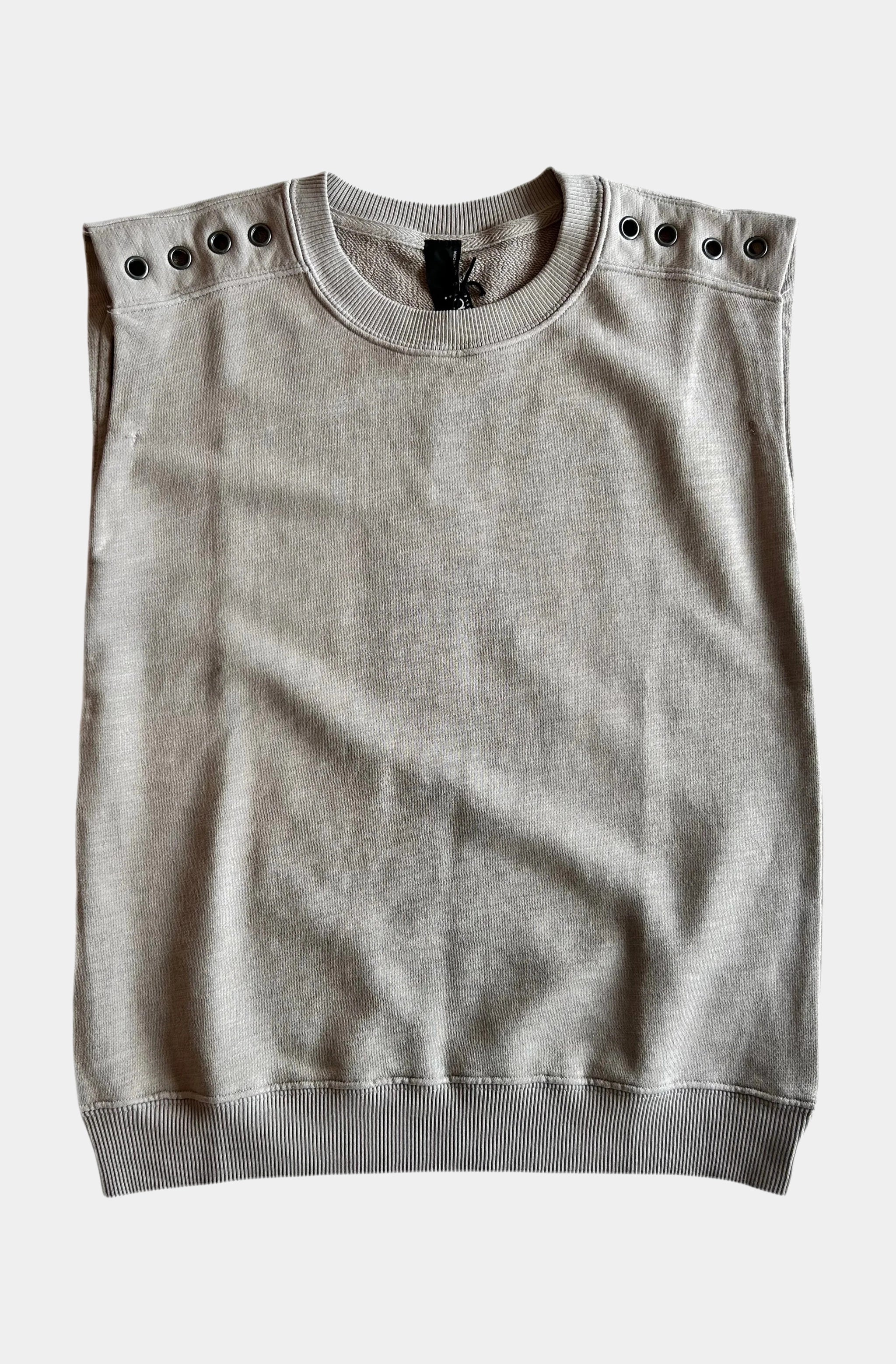 Eyelet Muscle Tee