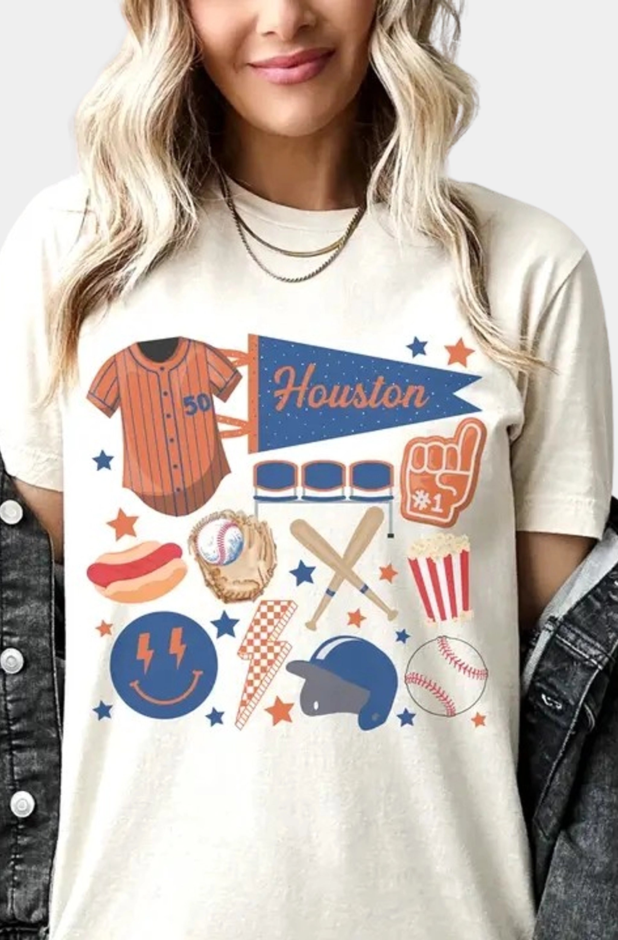 Houston Astros Baseball Graphic Tee