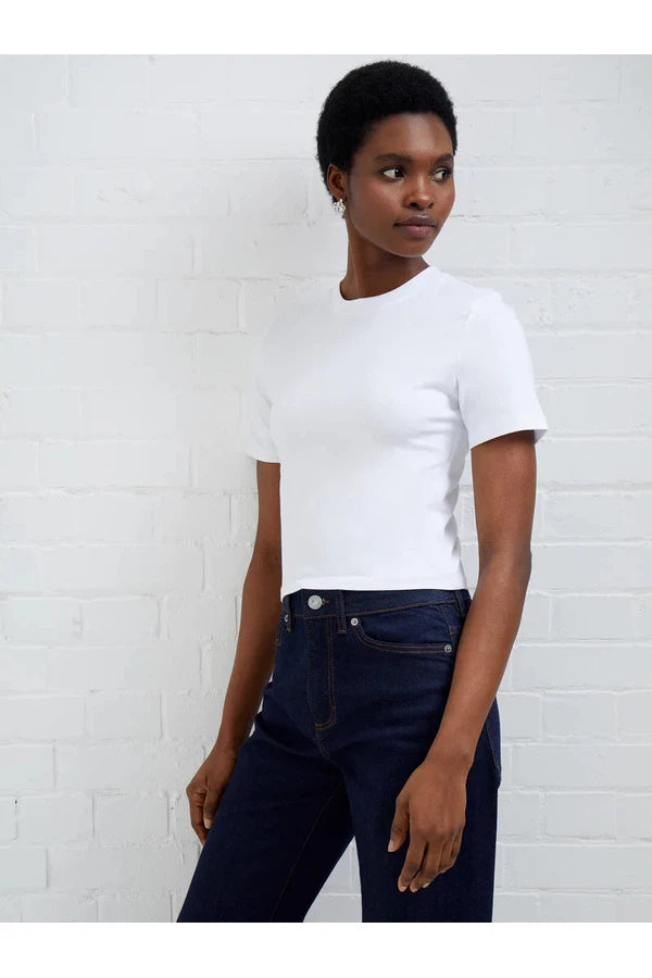 Rallie Cotton Short Sleeve Crewneck Tee