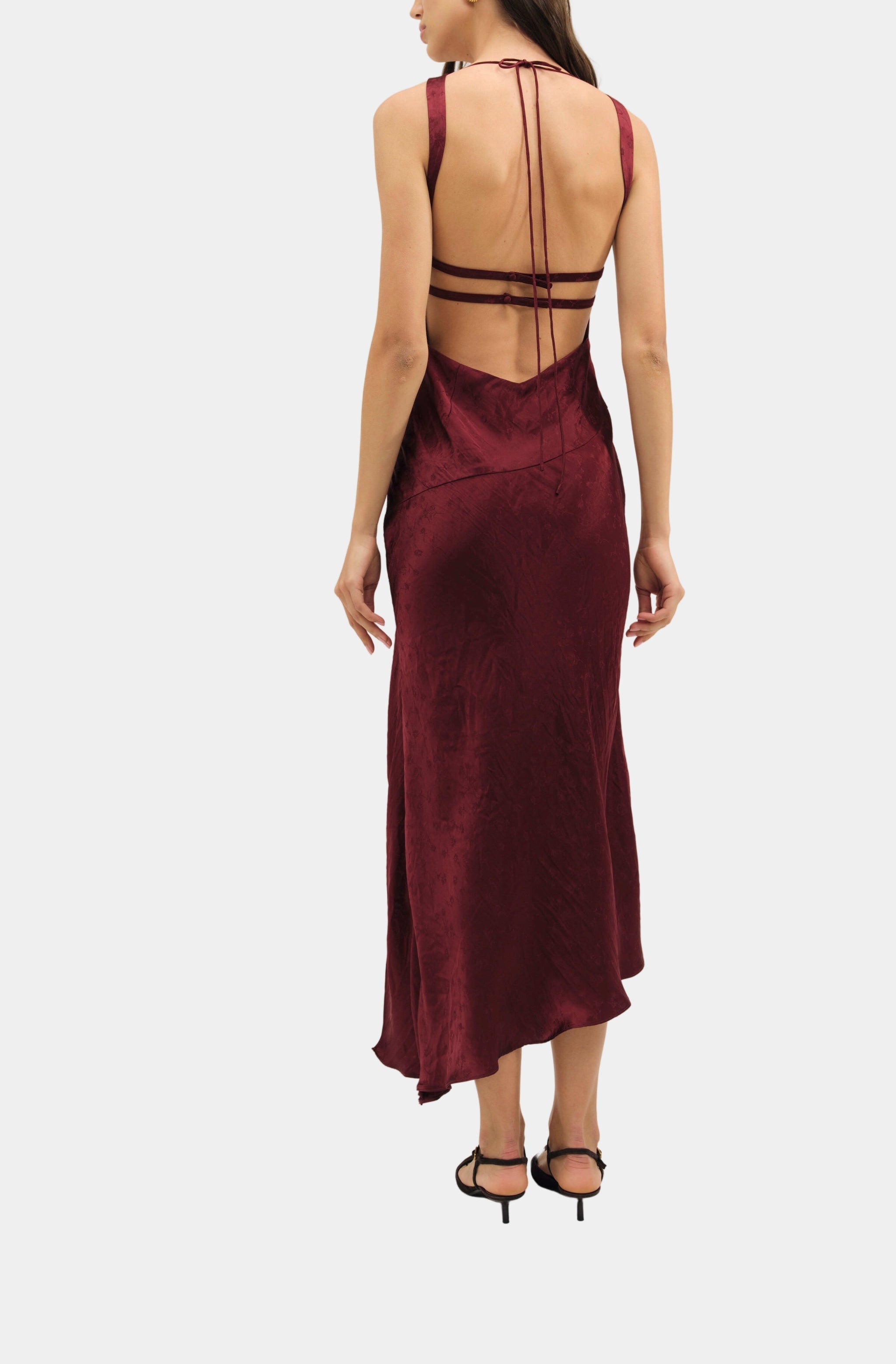 Carla Jacquard Midi Dress