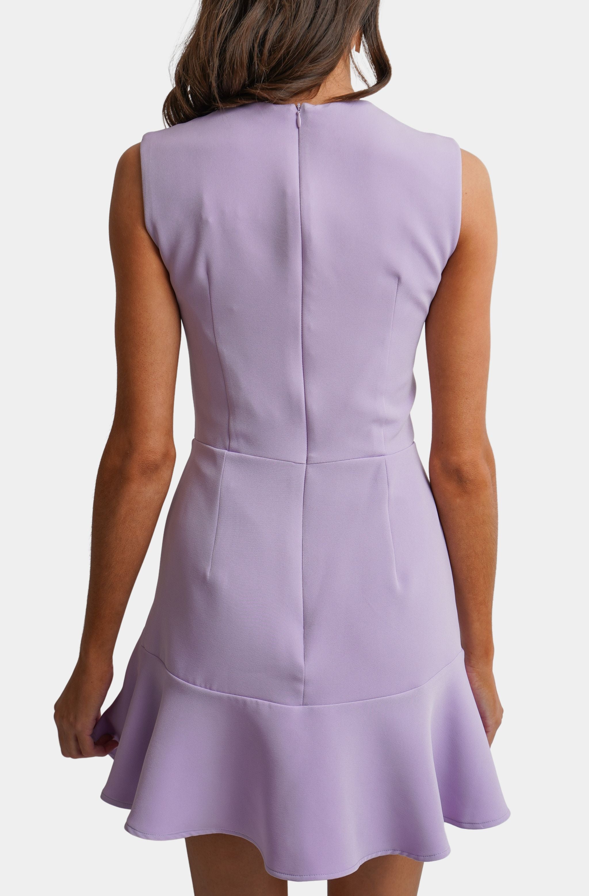 Tulip Ruffle Mini Dress