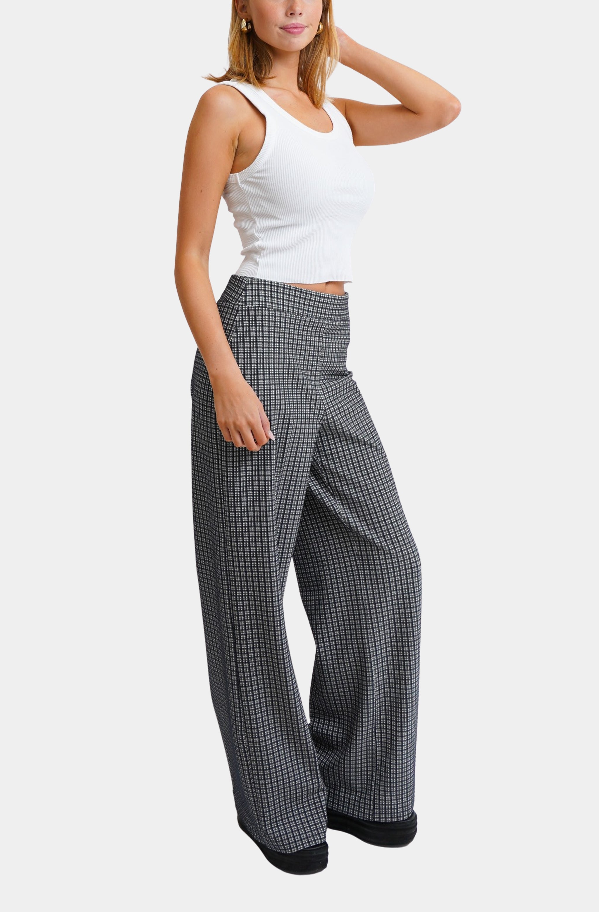 Ponte Wide Leg Jacq