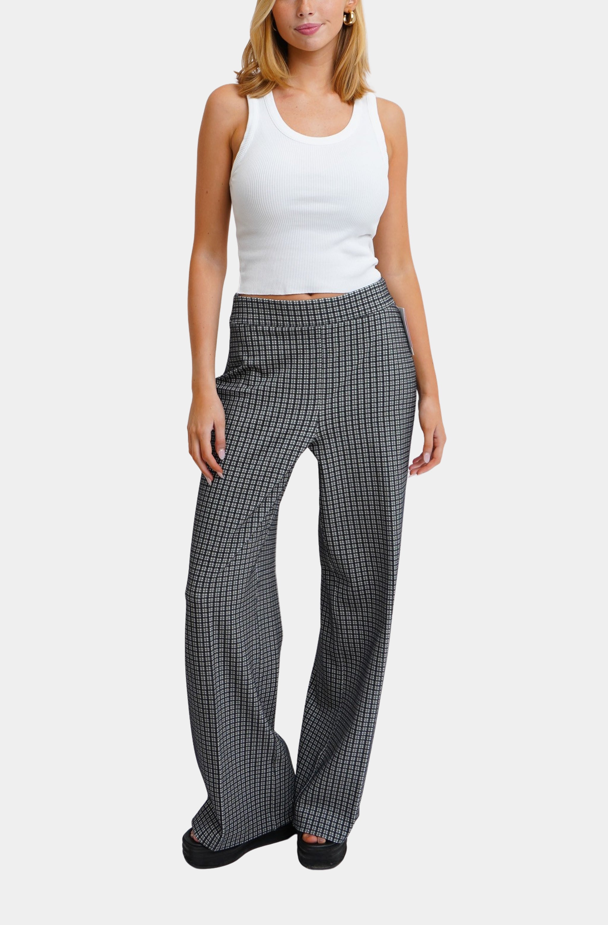 Ponte Wide Leg Jacq