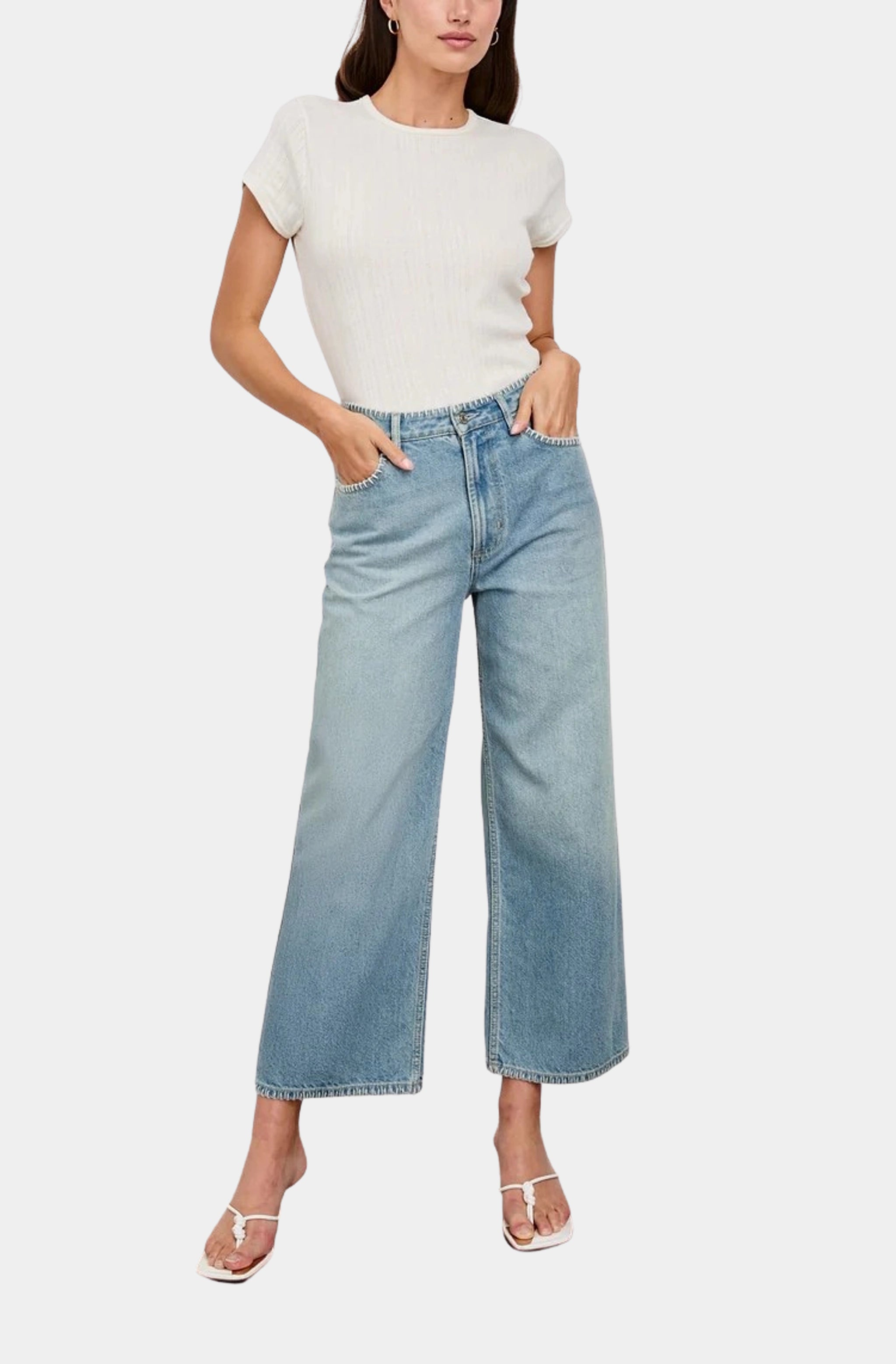 Getty Crop Wide Leg