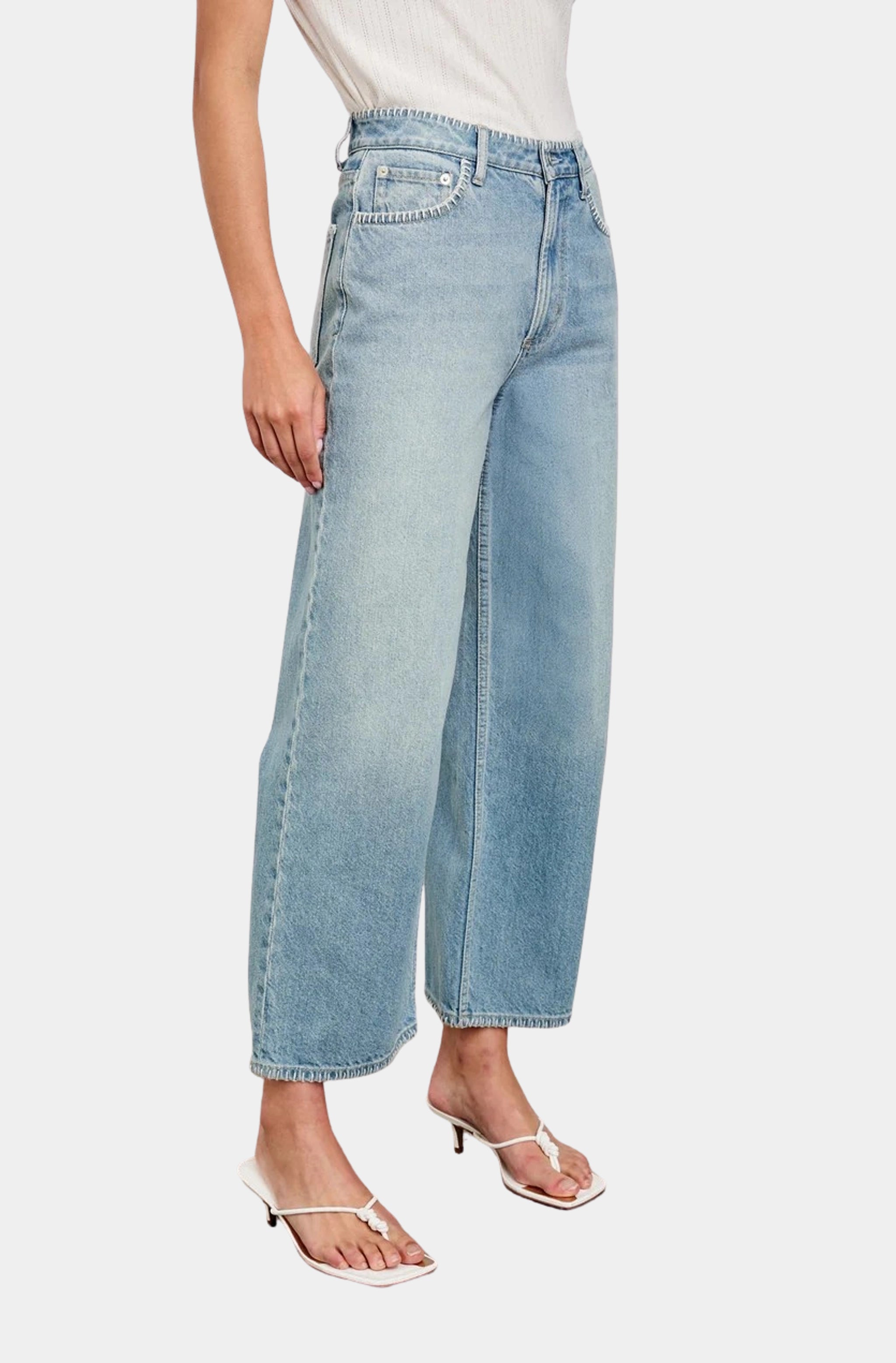 Getty Crop Wide Leg