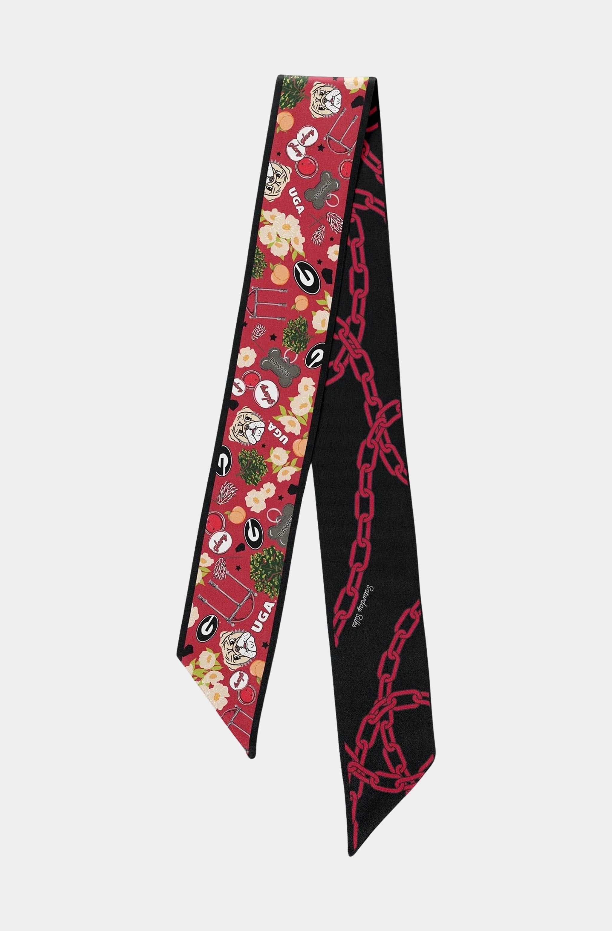 Georgia Bulldogs Skinny Scarf