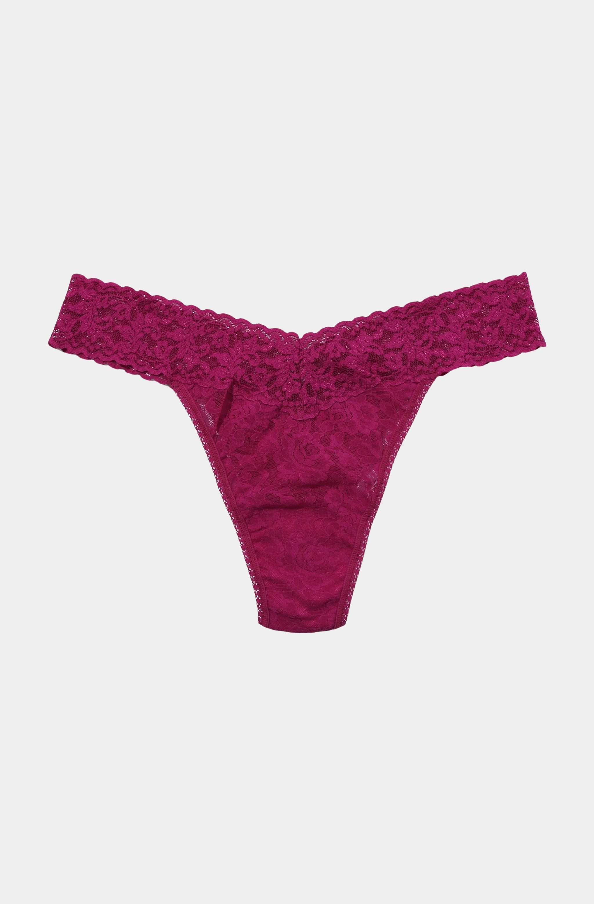 Signature Lace Original Rise Thong