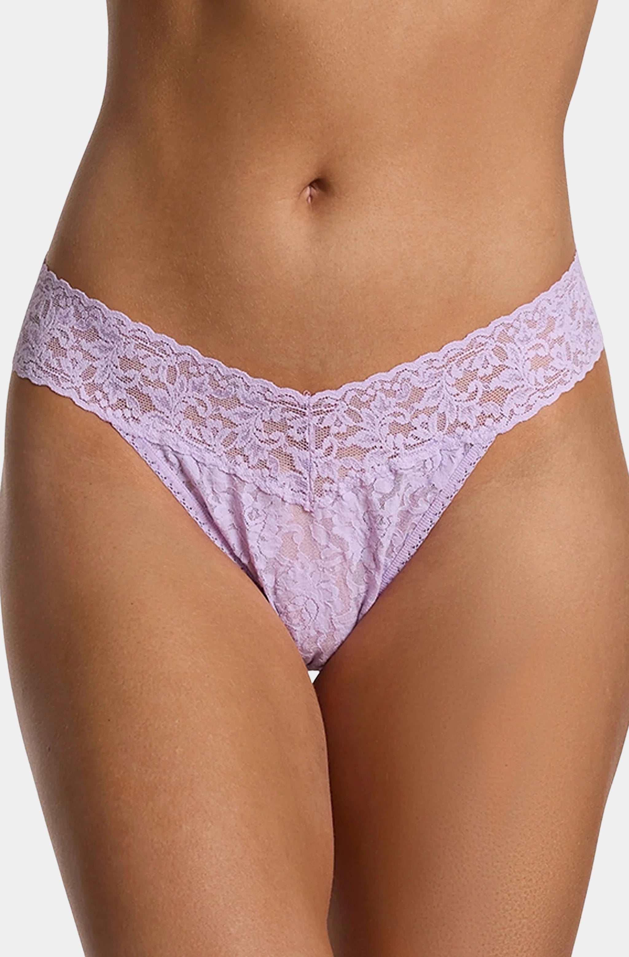 Signature Lace Original Rise Thong