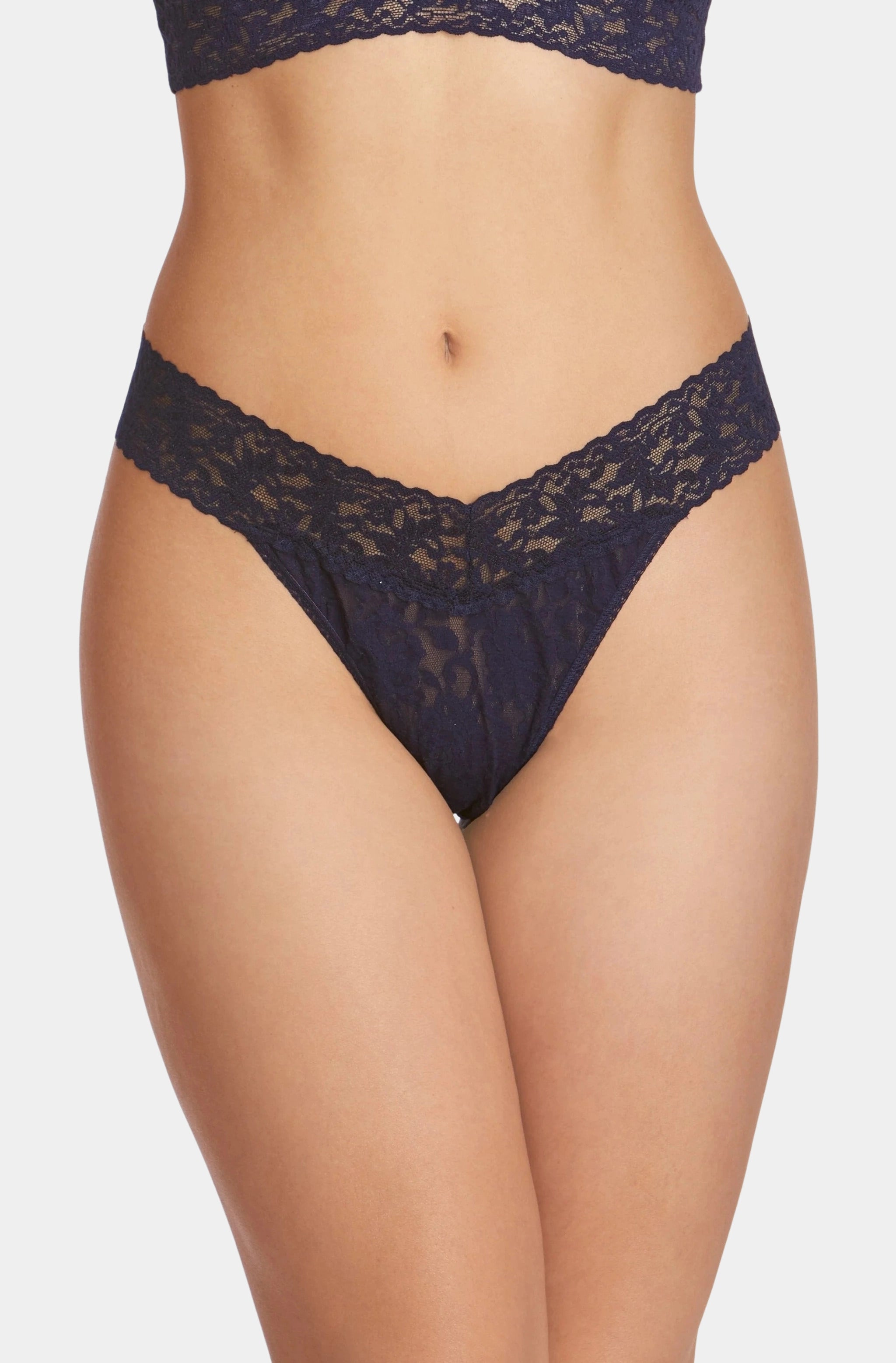 Signature Lace Original Rise Thong