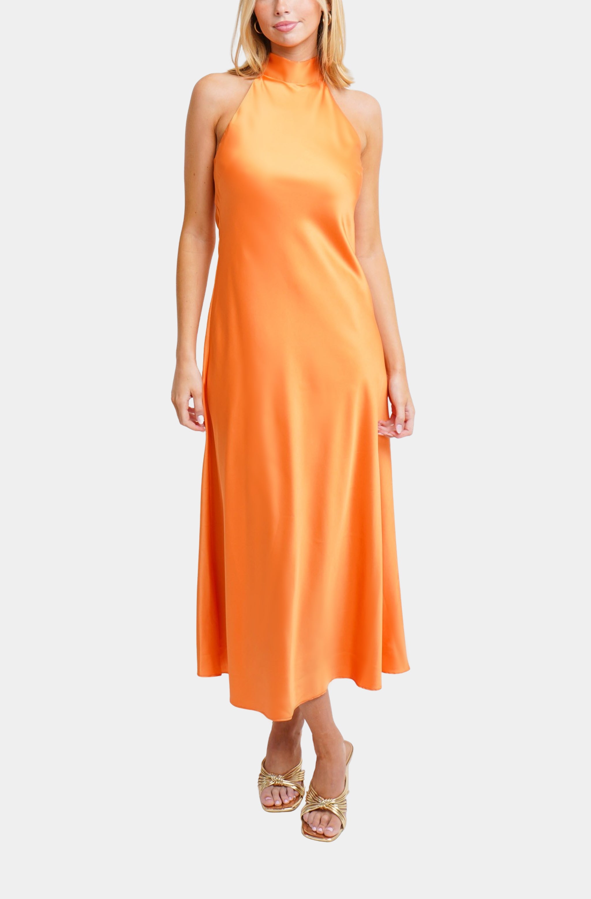 Coco Midi Dress Rust / XXS