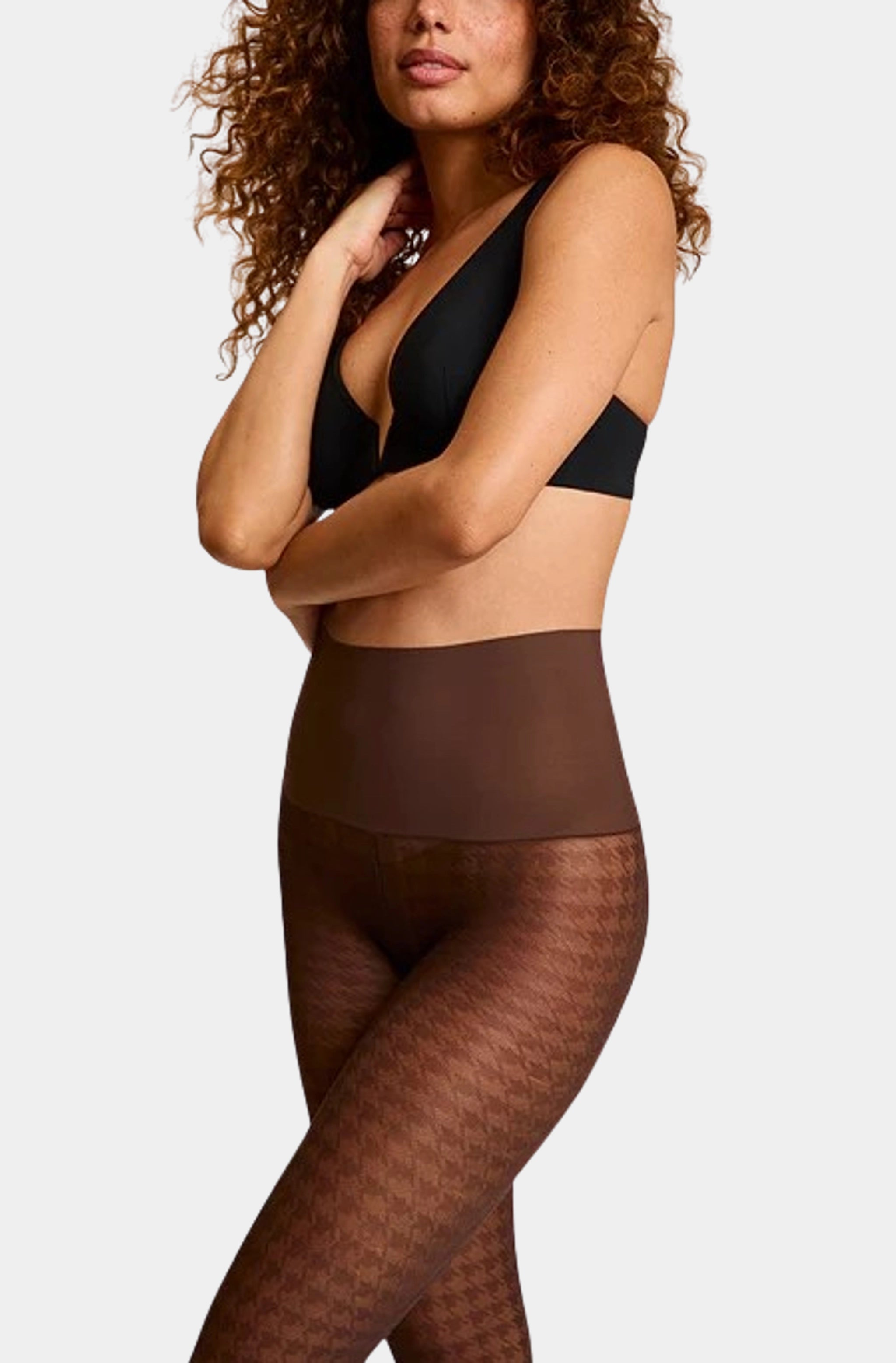 Houndstooth Sheer