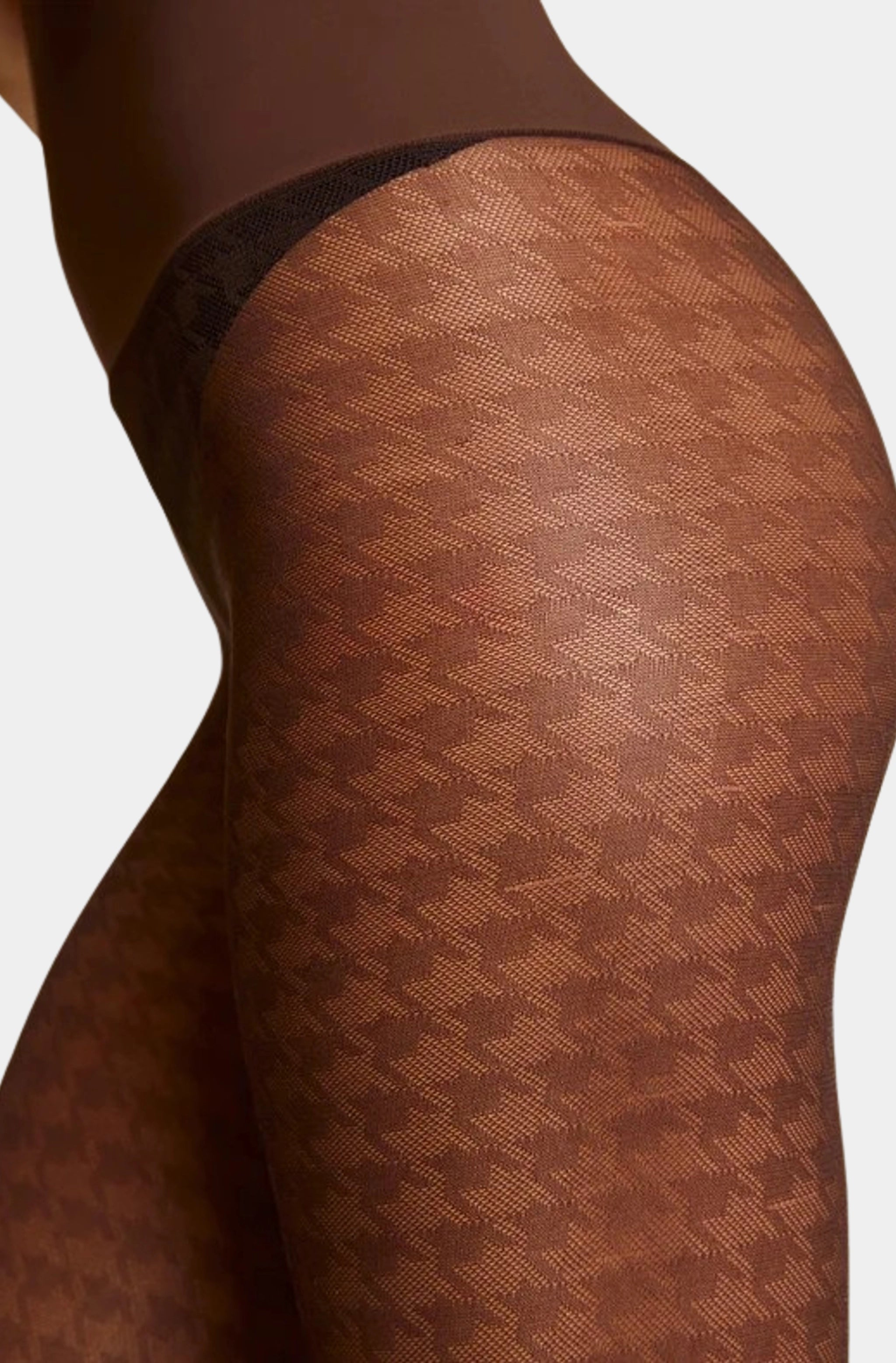 Houndstooth Sheer