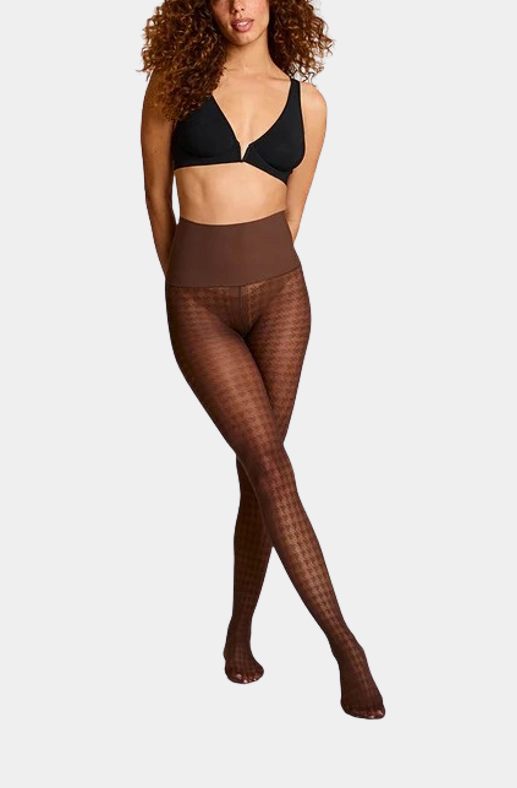 Houndstooth Sheer