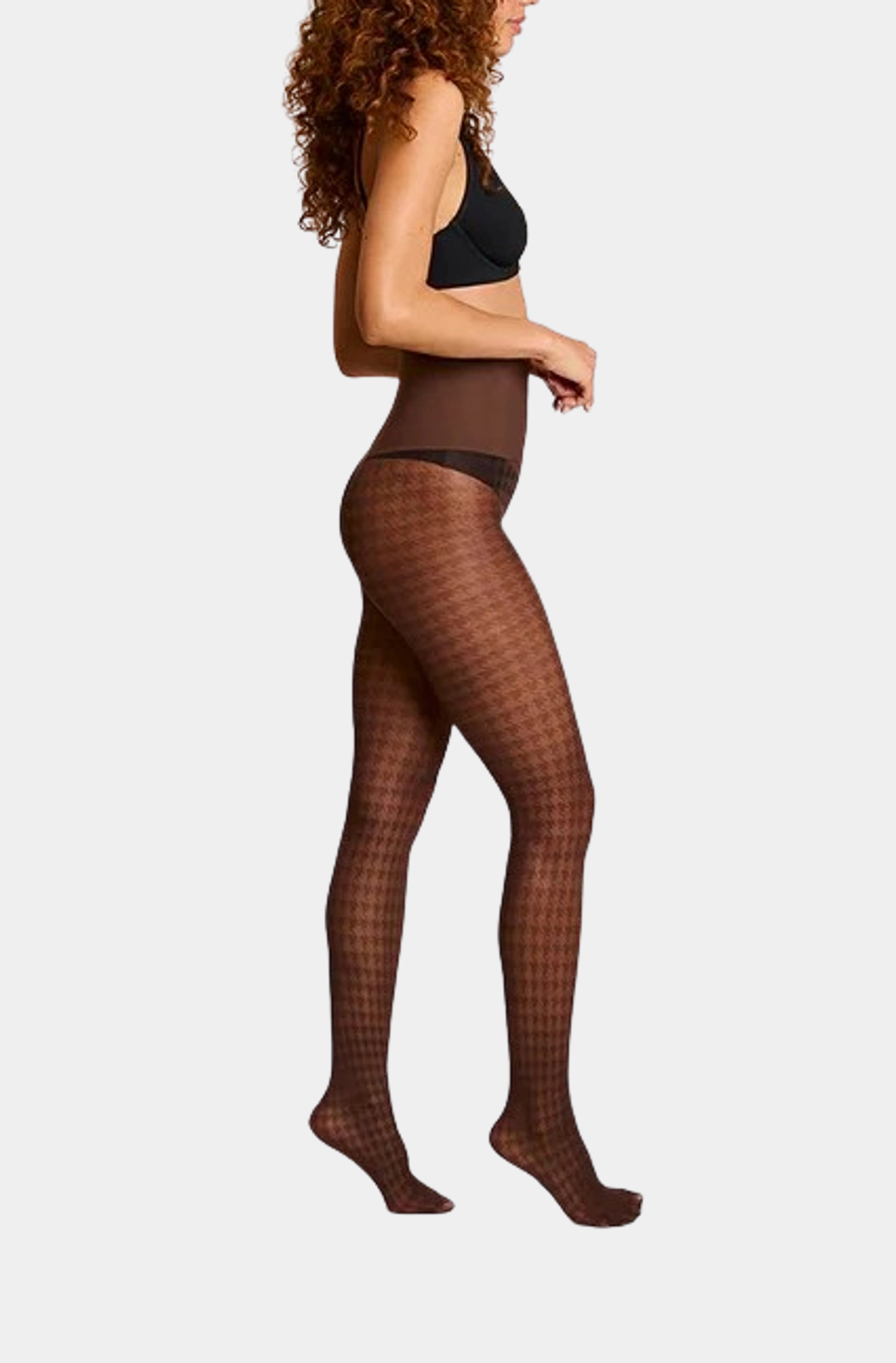 Houndstooth Sheer