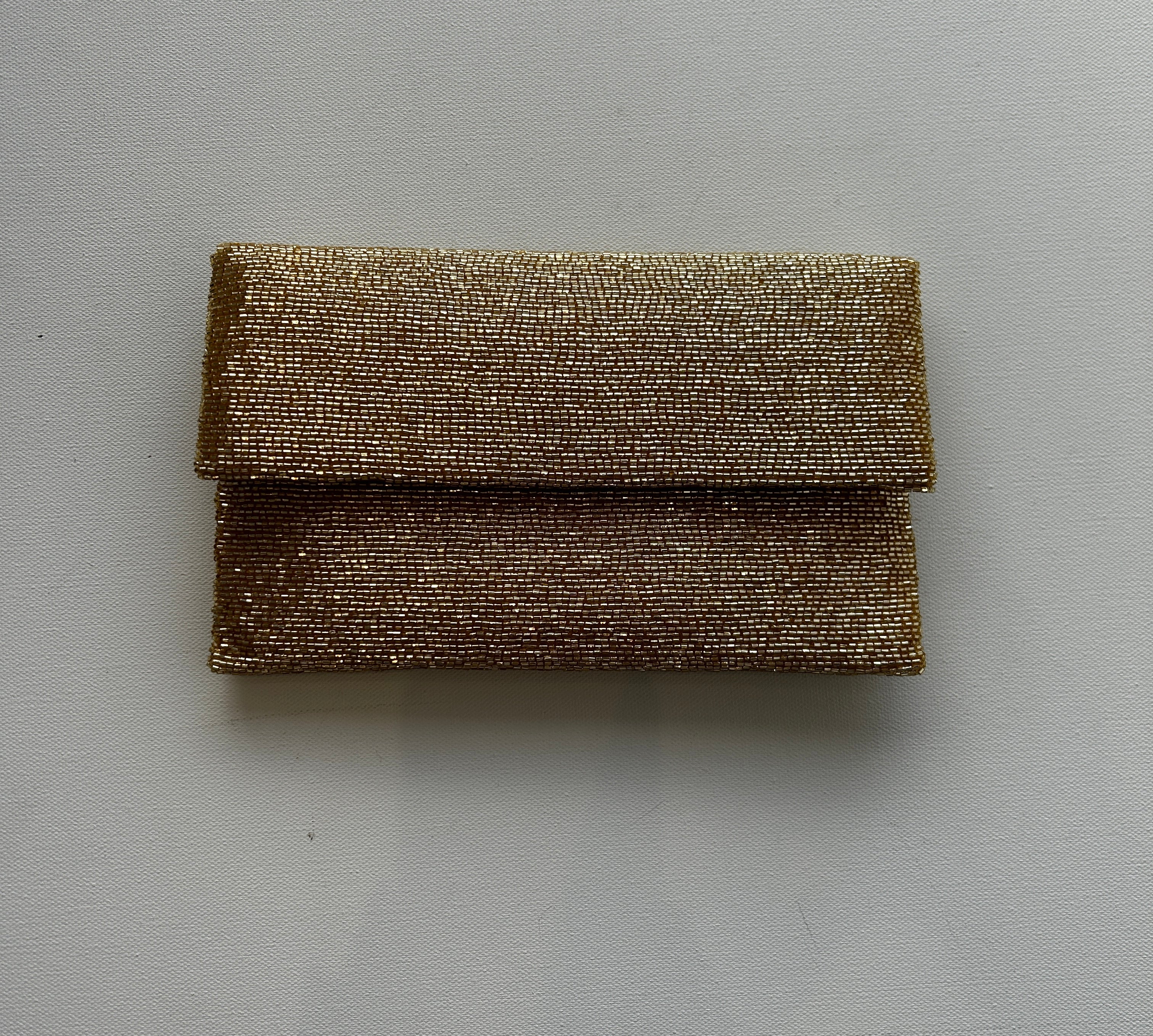 Half Flap Clutch With Chain
