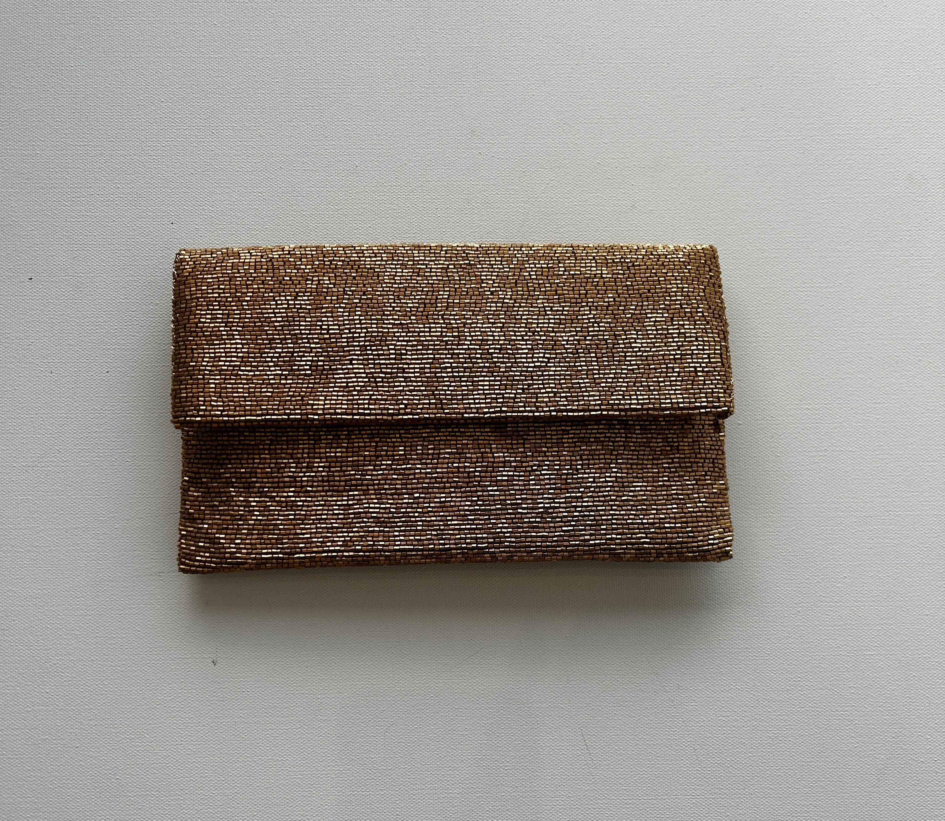 Half Flap Clutch With Chain