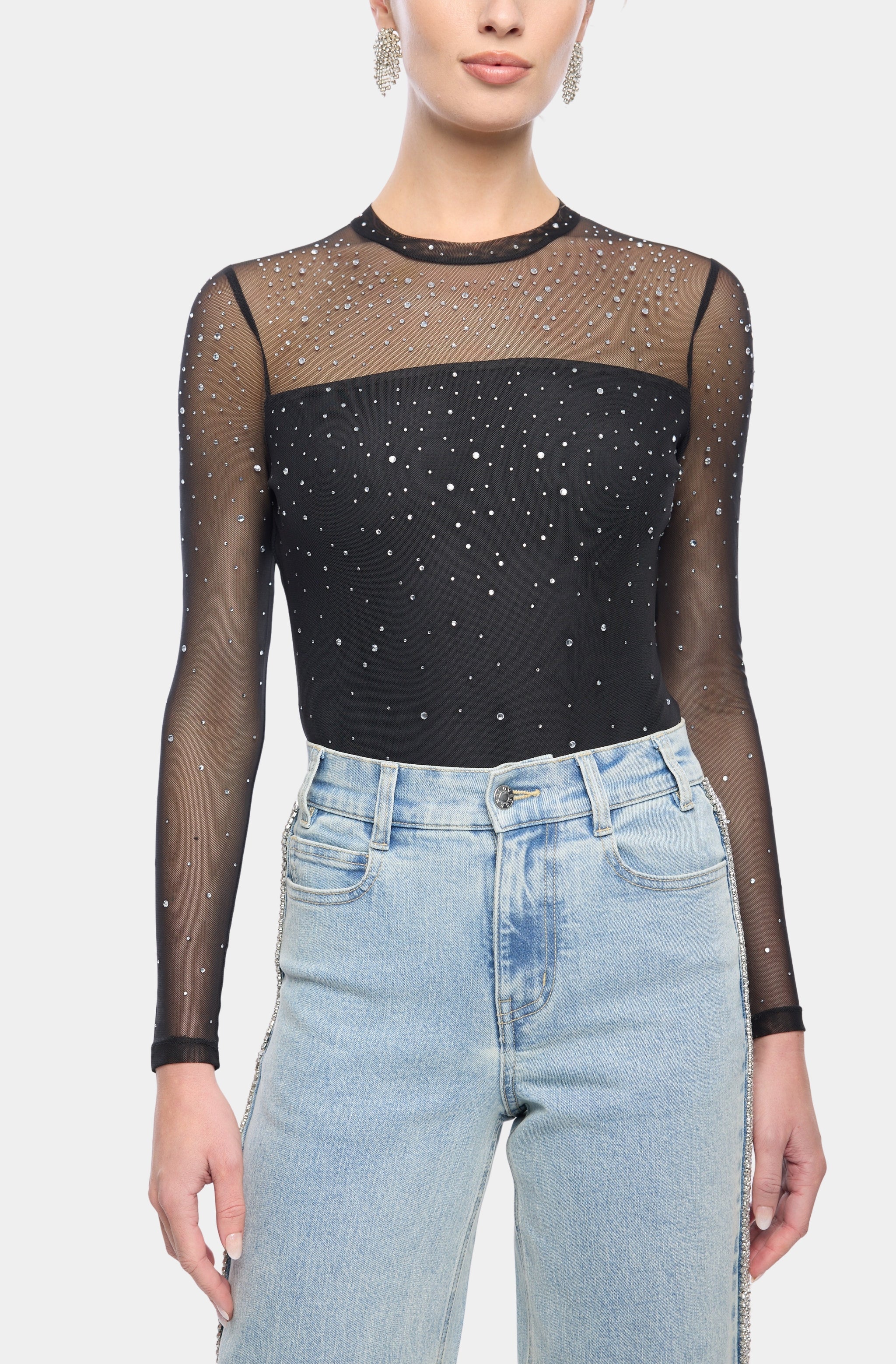 Brody Crystal Bodysuit