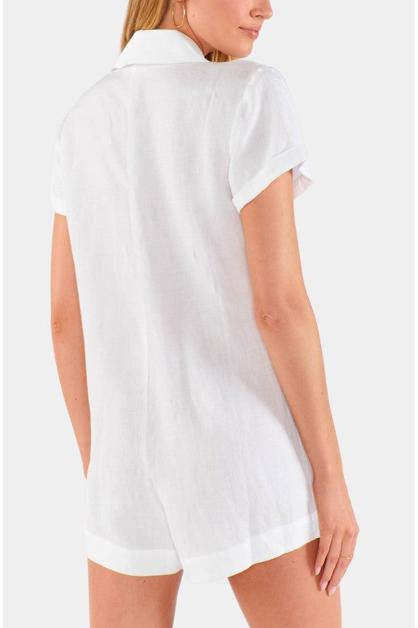 Hemline Exclusive Bicoastal Blazer Romper