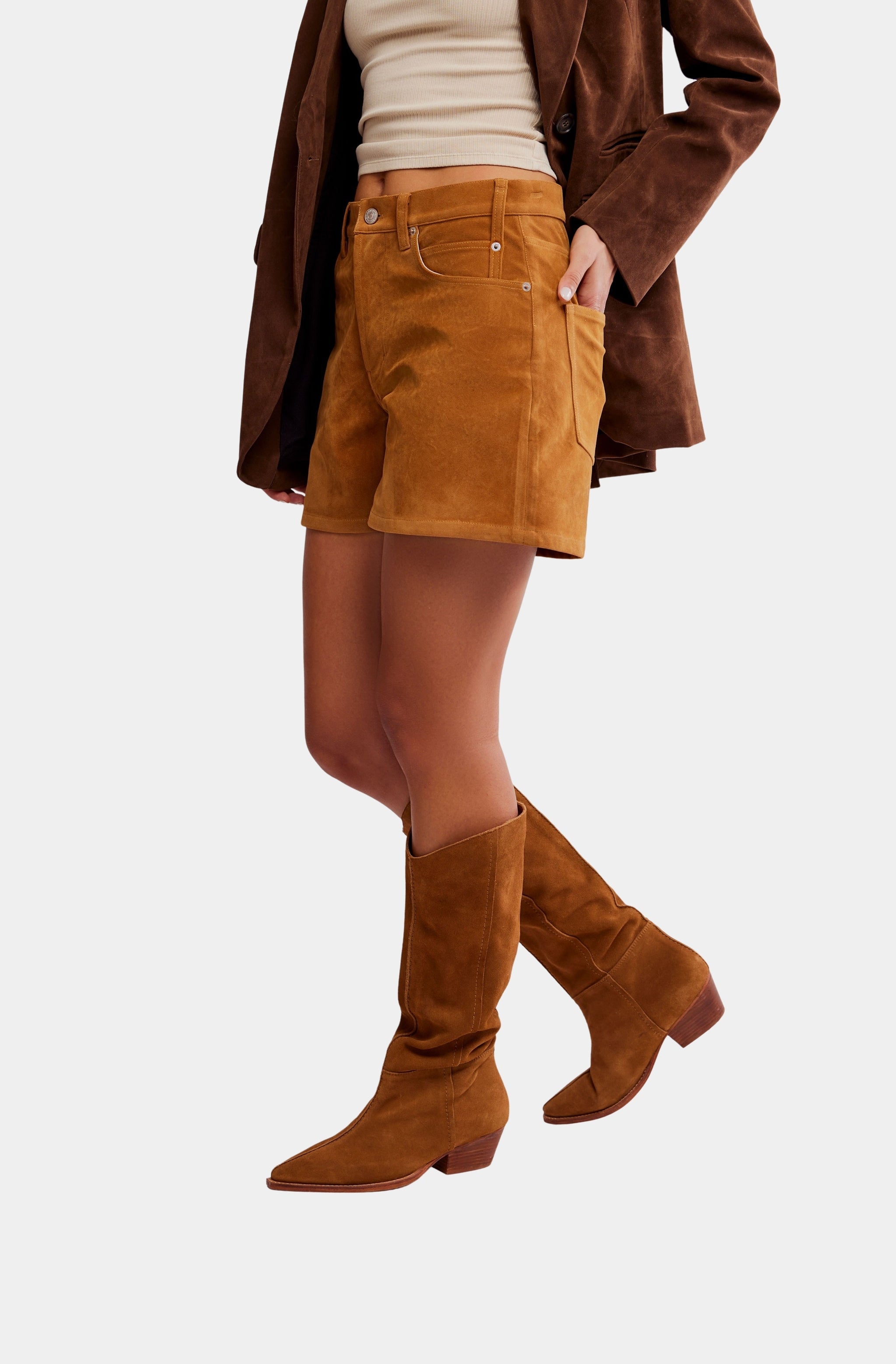 Tippi Vegan Suede Short