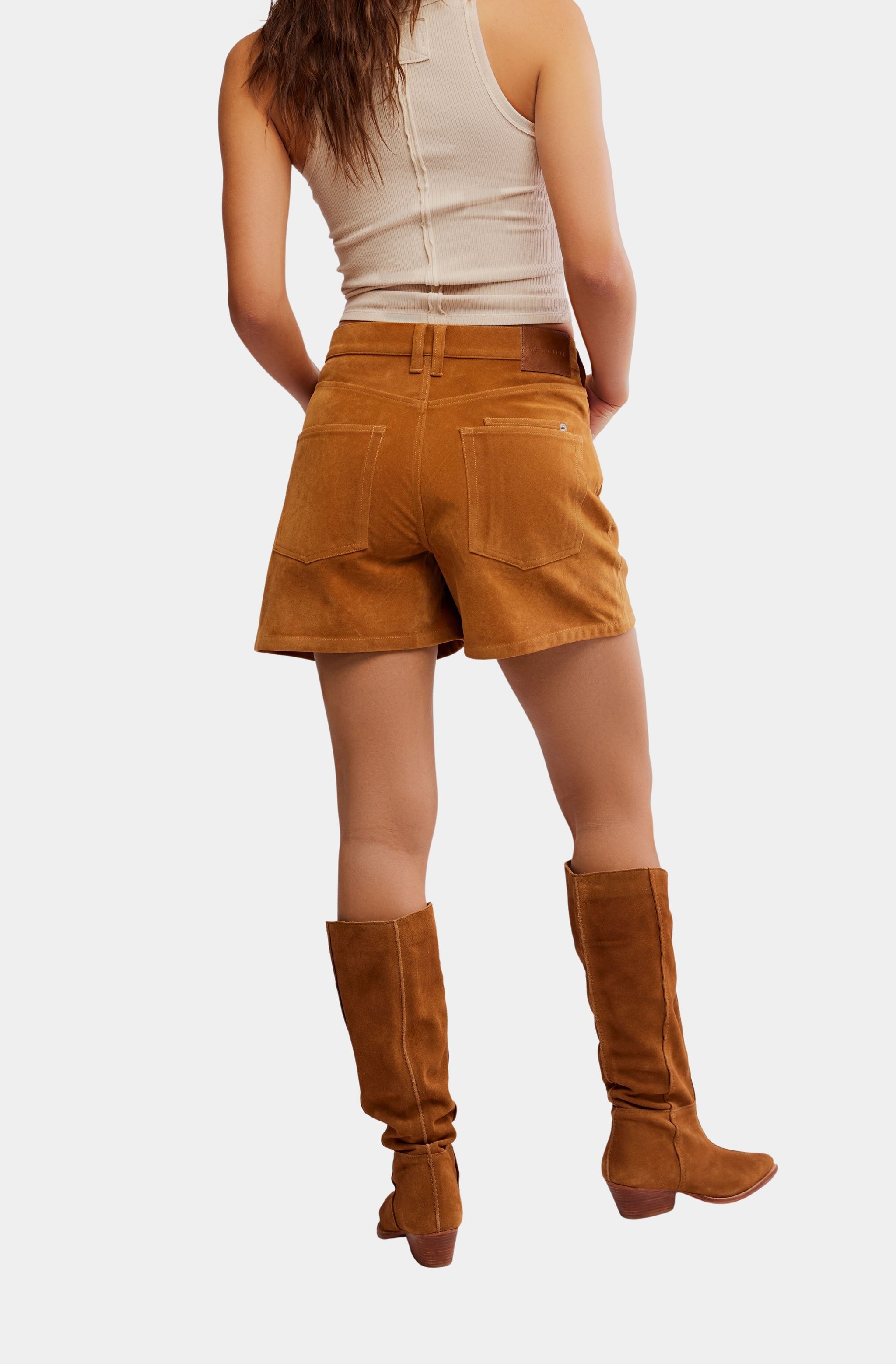 Tippi Vegan Suede Short
