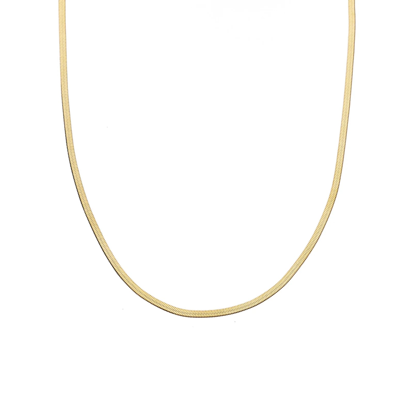 Dainty Herringbone Necklace