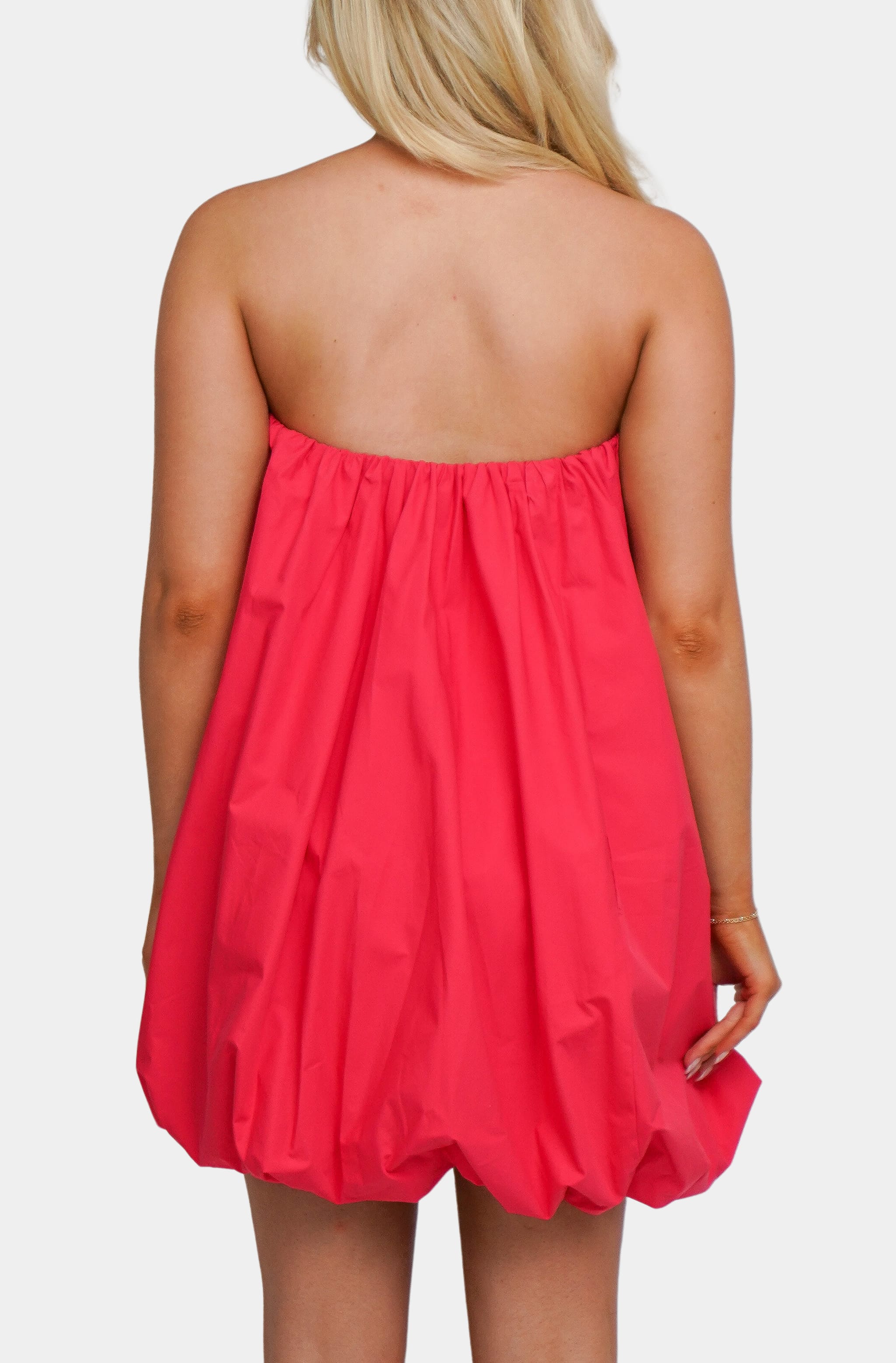 Hemline Exclusive Poplin Bubble Dress