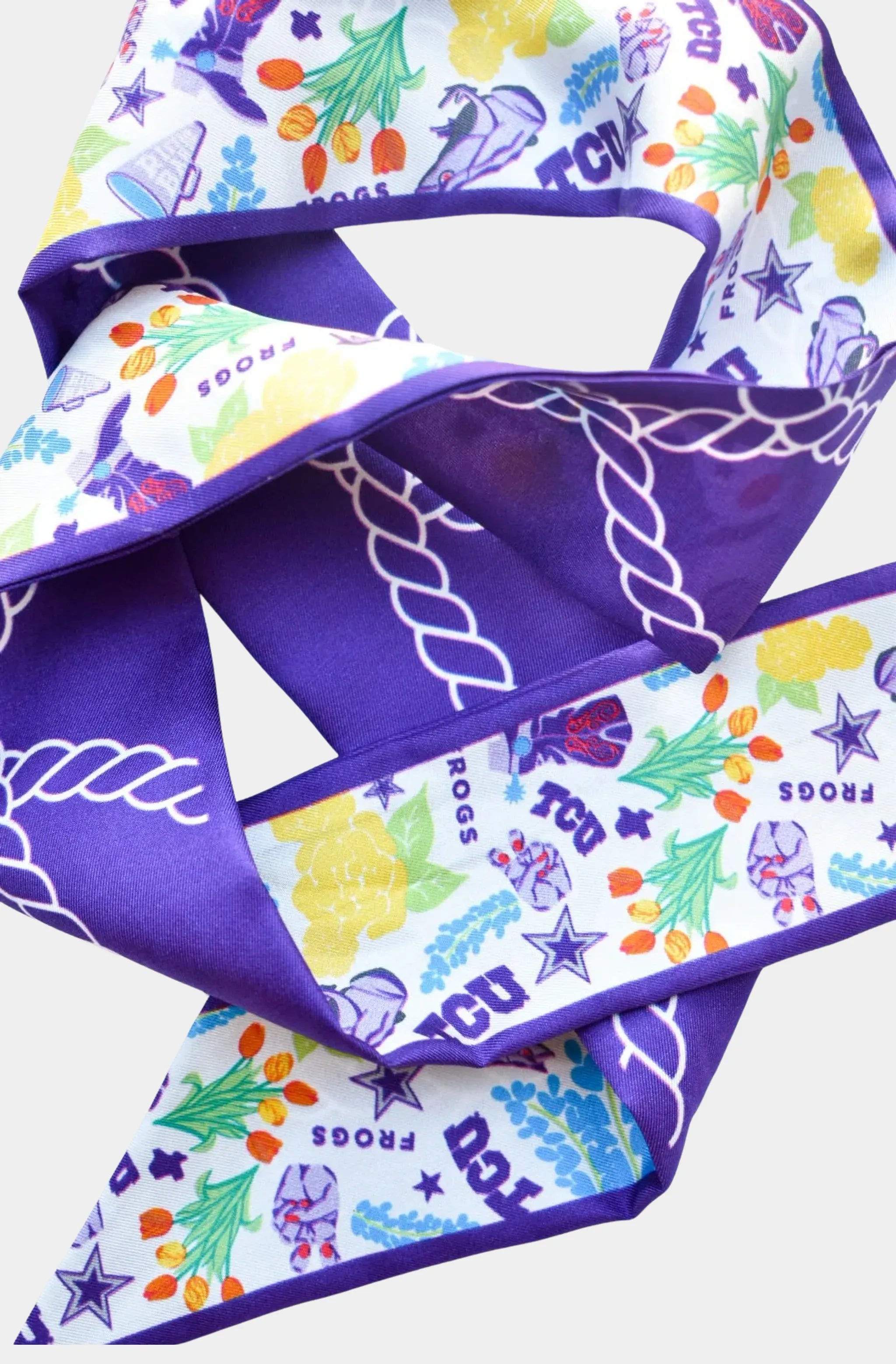 TCU Horned Frogs Skinny Scarf