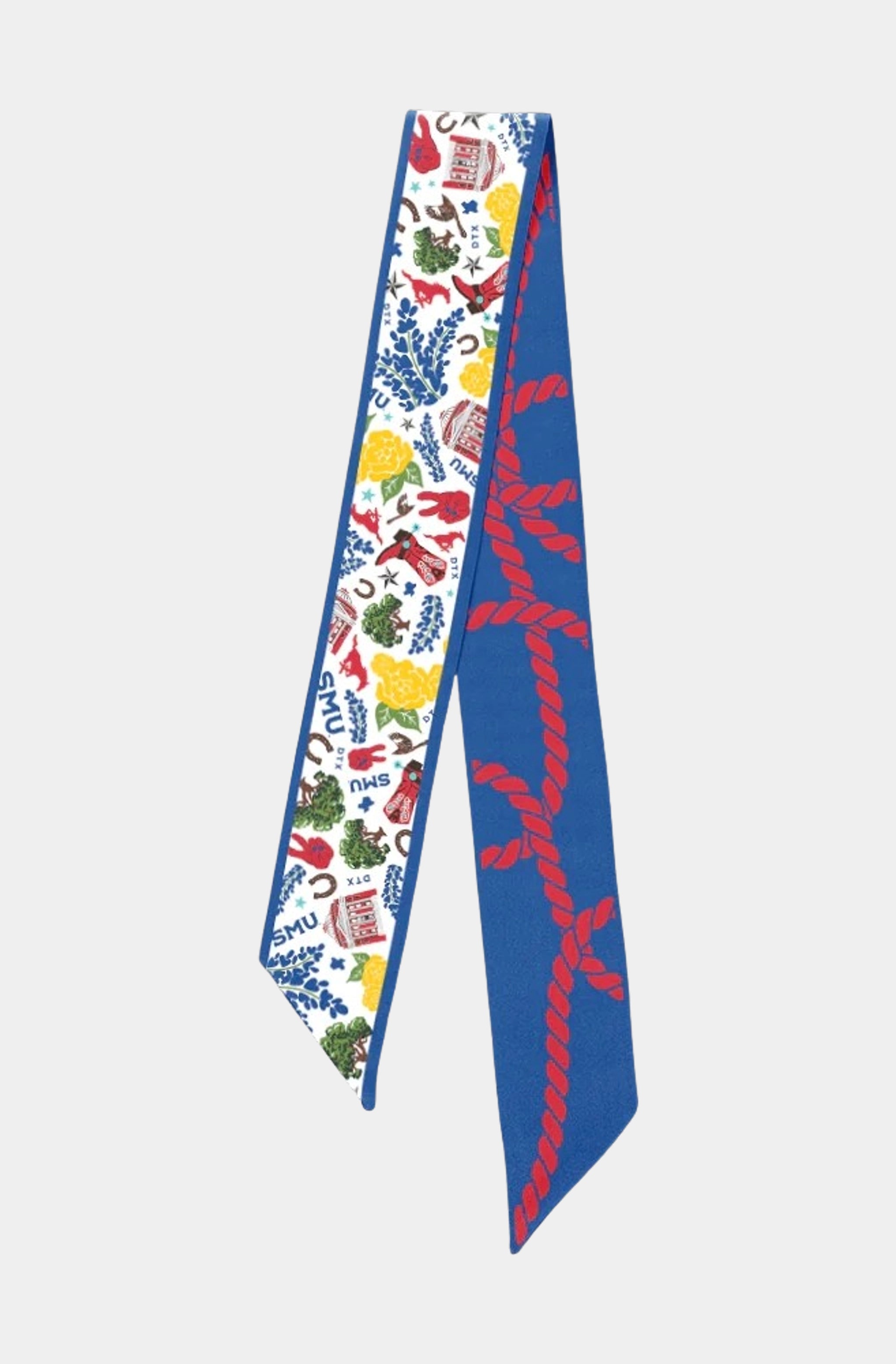 SMU Mustangs Skinny Scarf