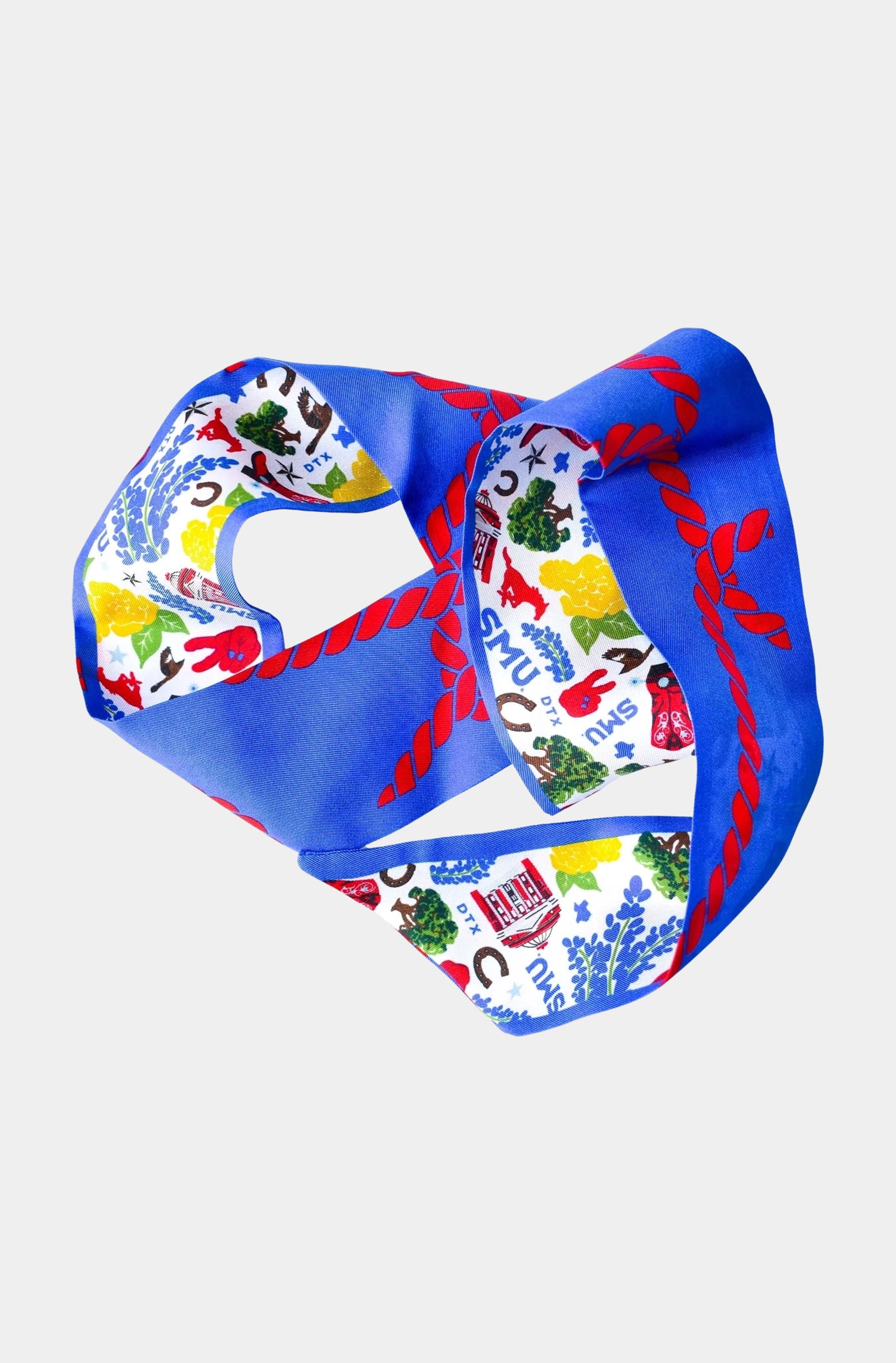 SMU Mustangs Skinny Scarf