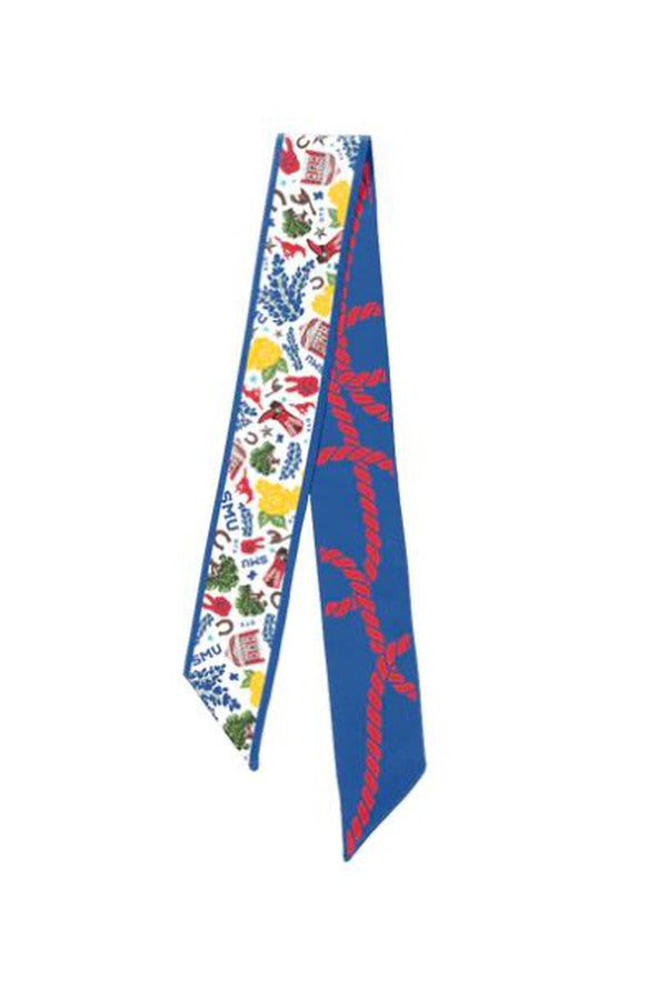 SMU Mustangs Skinny Scarf