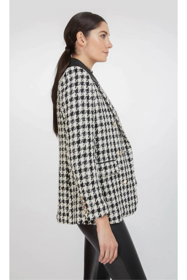 Cassidy Houndstooth Blazer