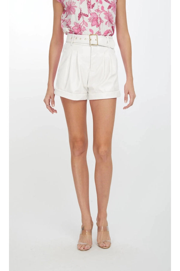Milo Vegan Leather Shorts