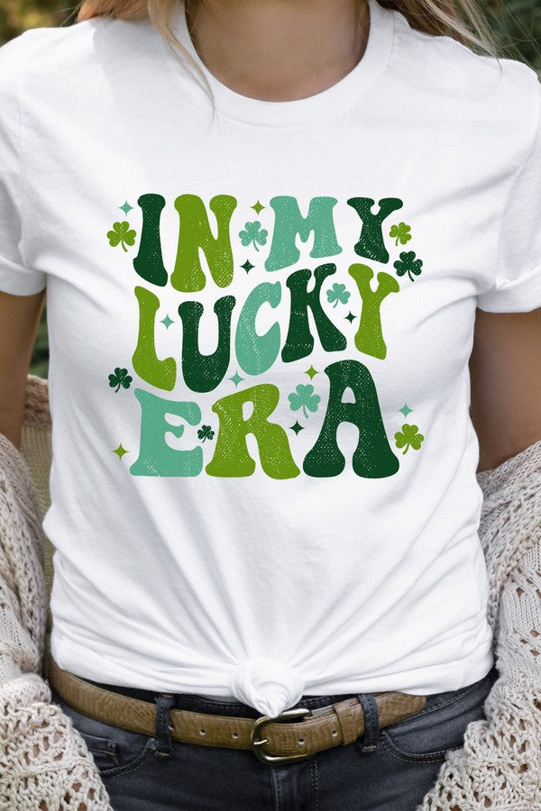 In My Lucky Era St Patricks Graphic Tee