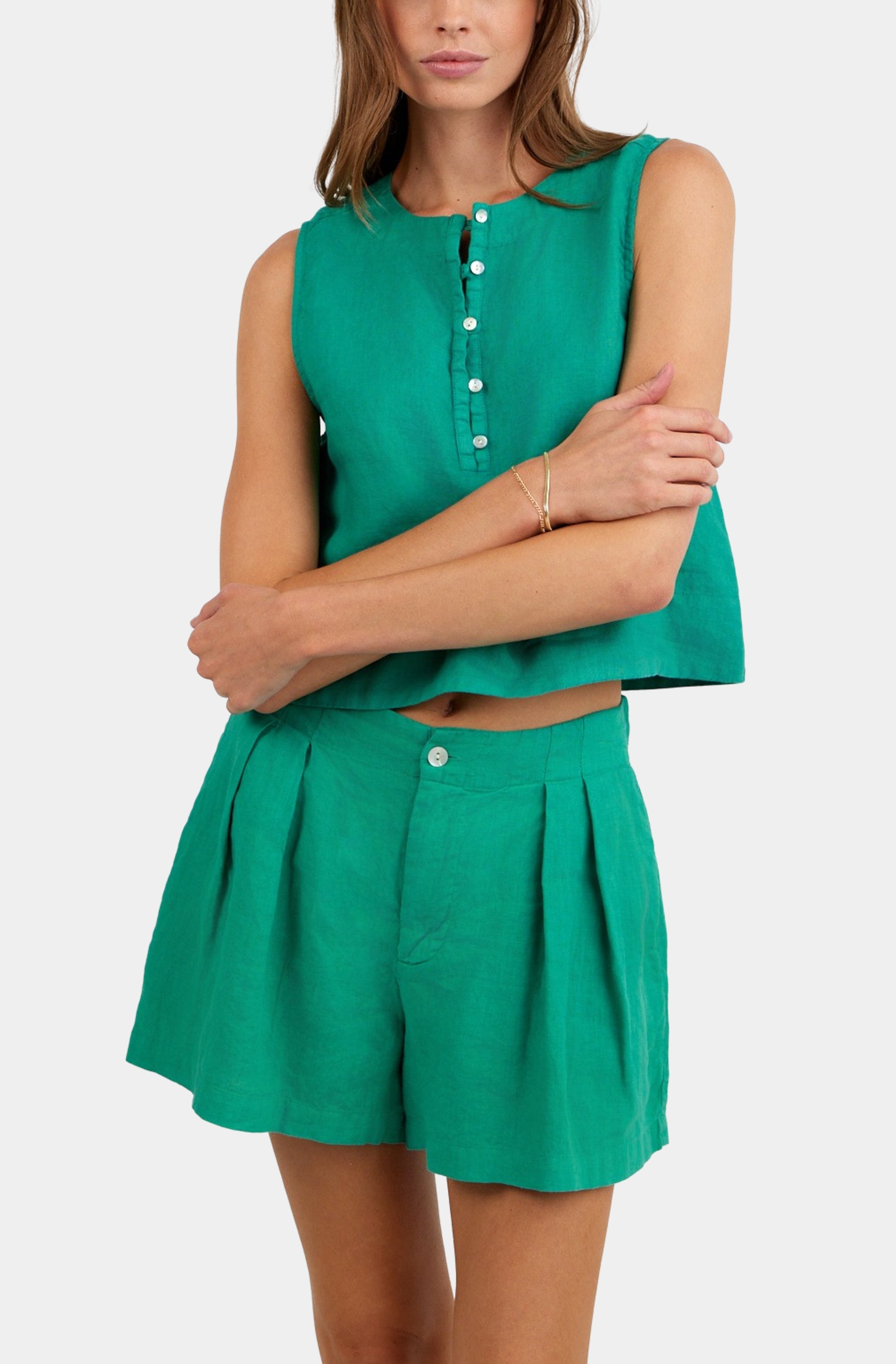 Double Pleat Short
