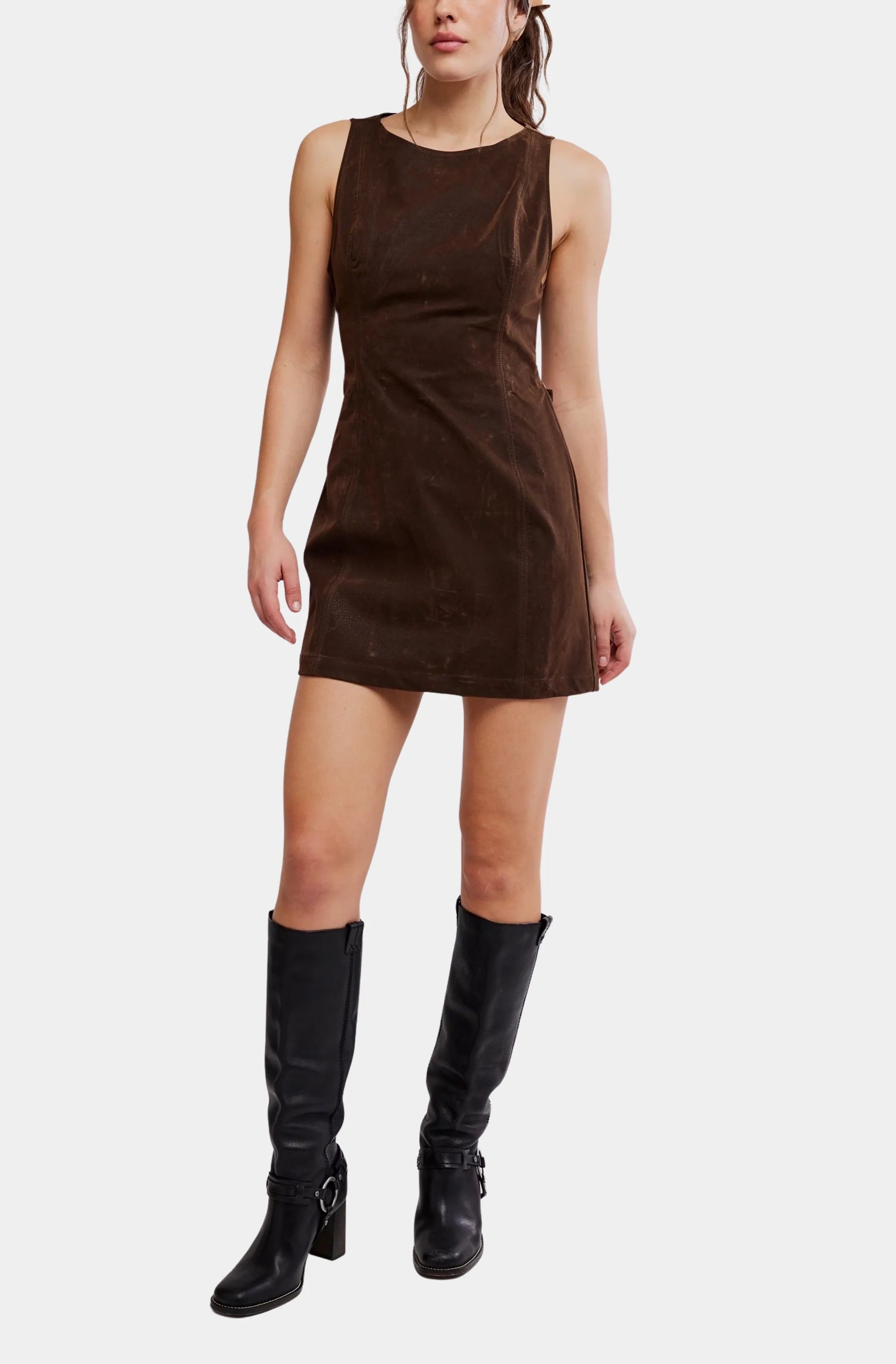 brown gameday dress Gameday Hemline Rice Village