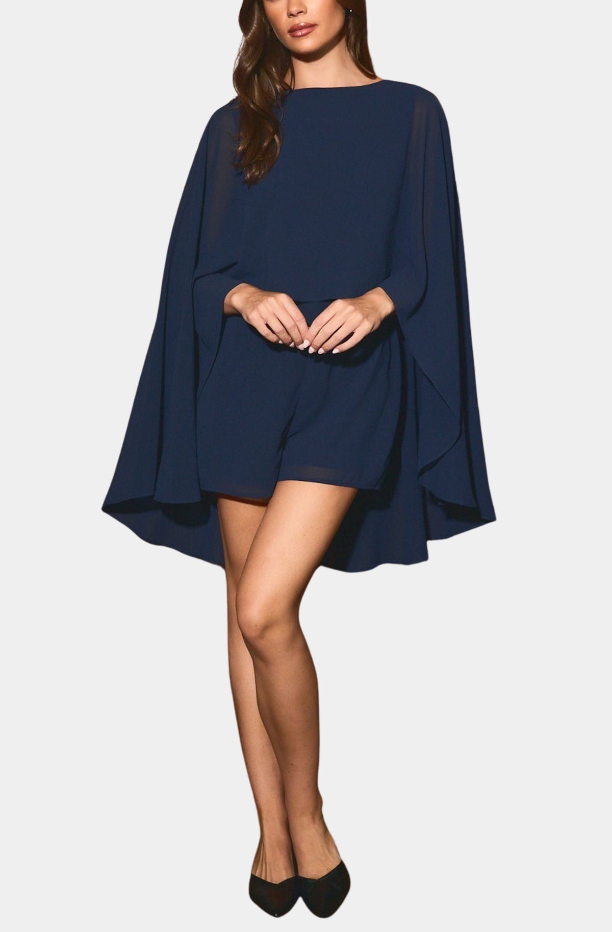 Sabine Cape Romper