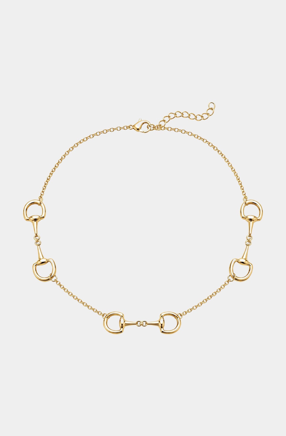 Polo Link Horse Bit Necklace