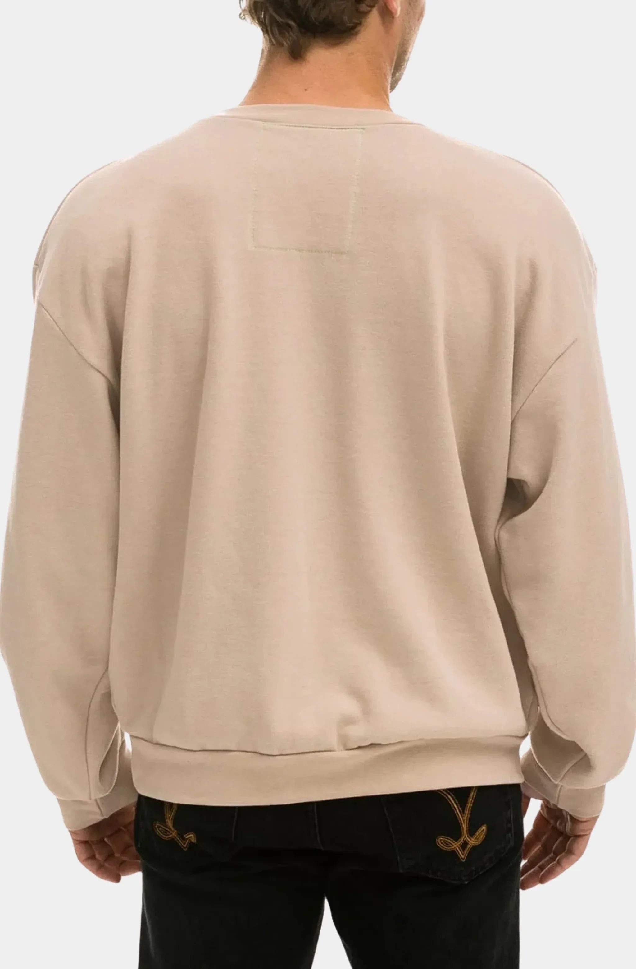 5 Stripe Crew Sweatshirt Relaxed