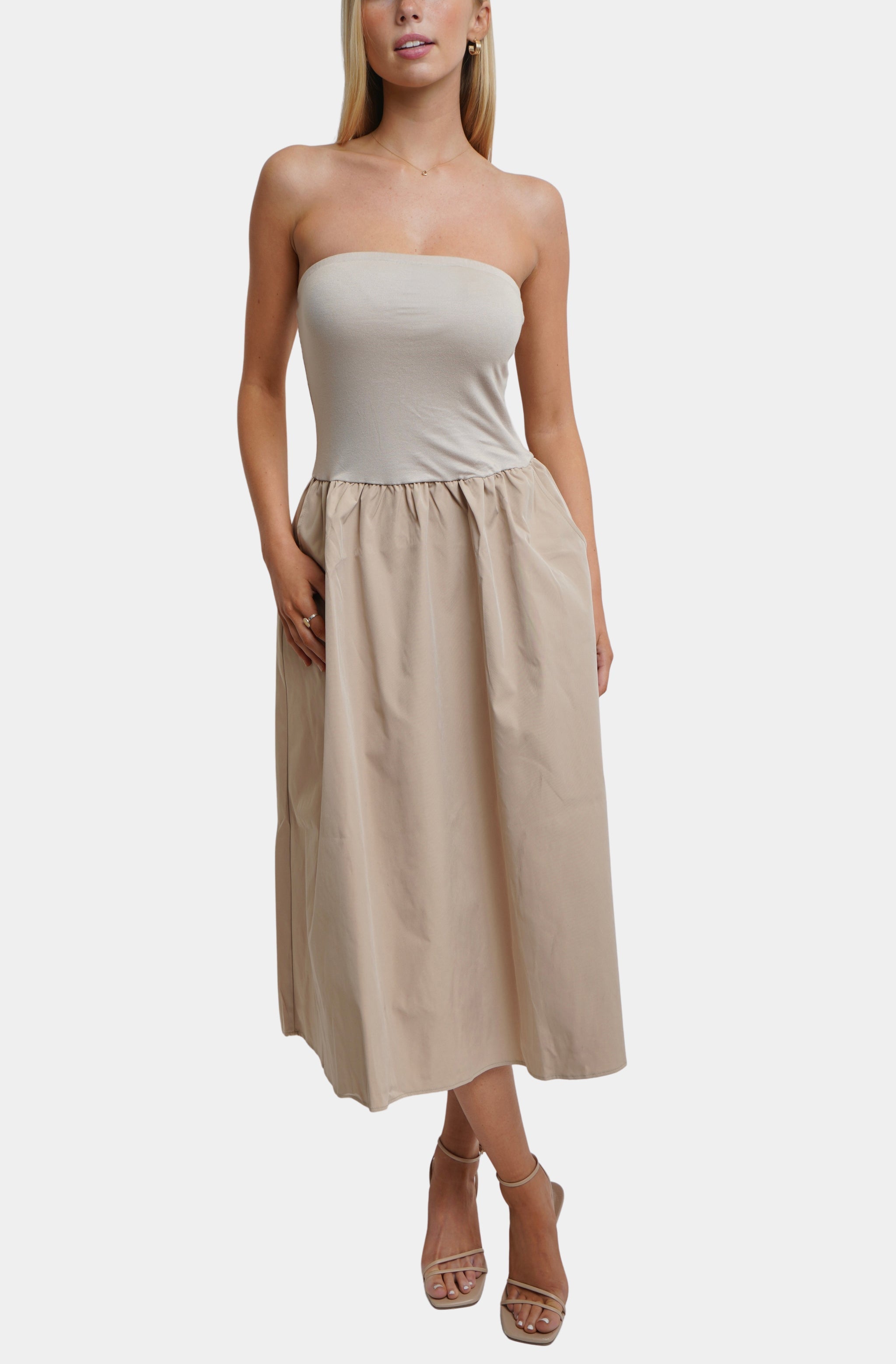 The Tube Top Midi Dress – Hemline Rice Village
