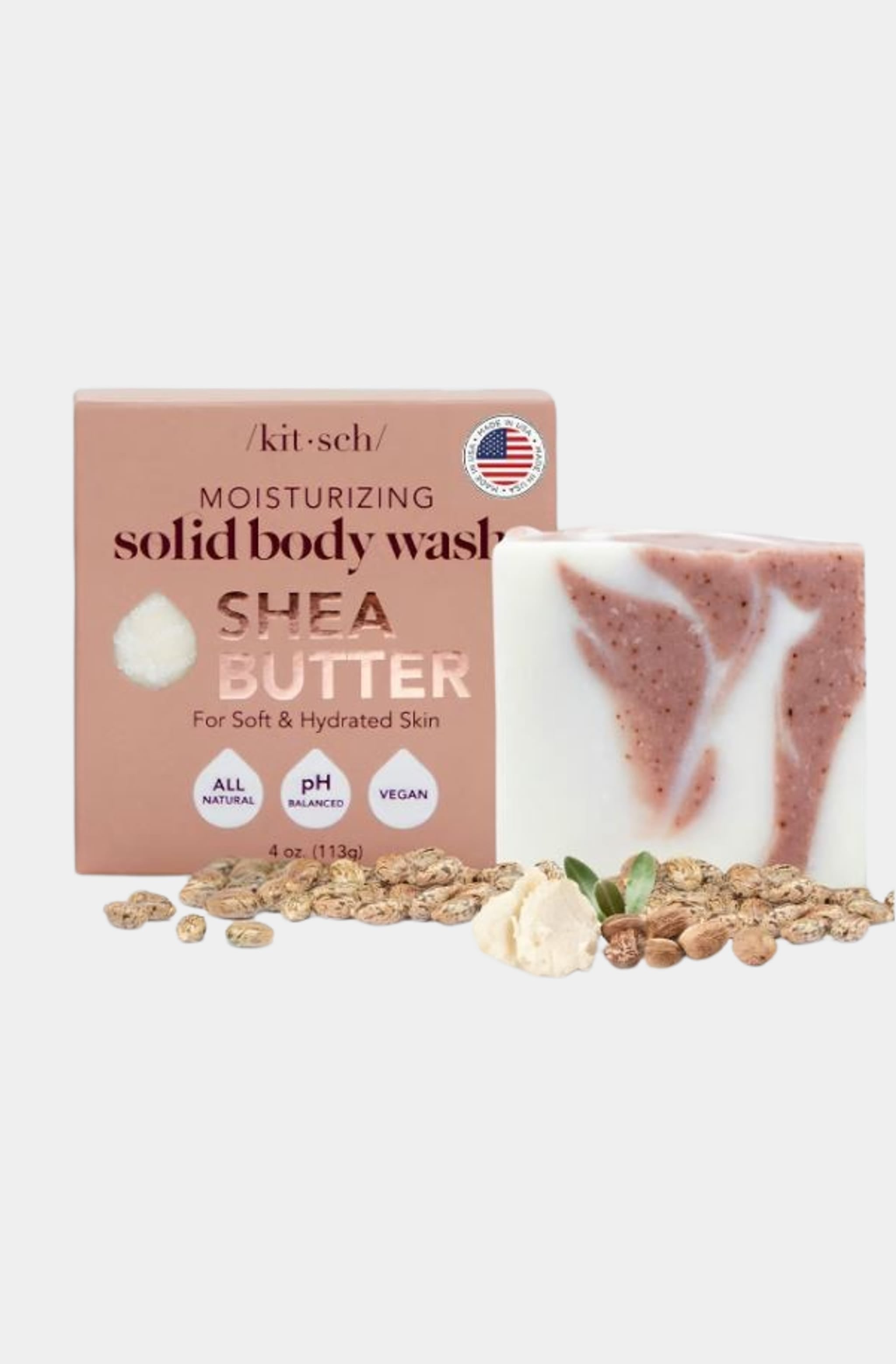 Shea Butter Exfoliating Body Wash