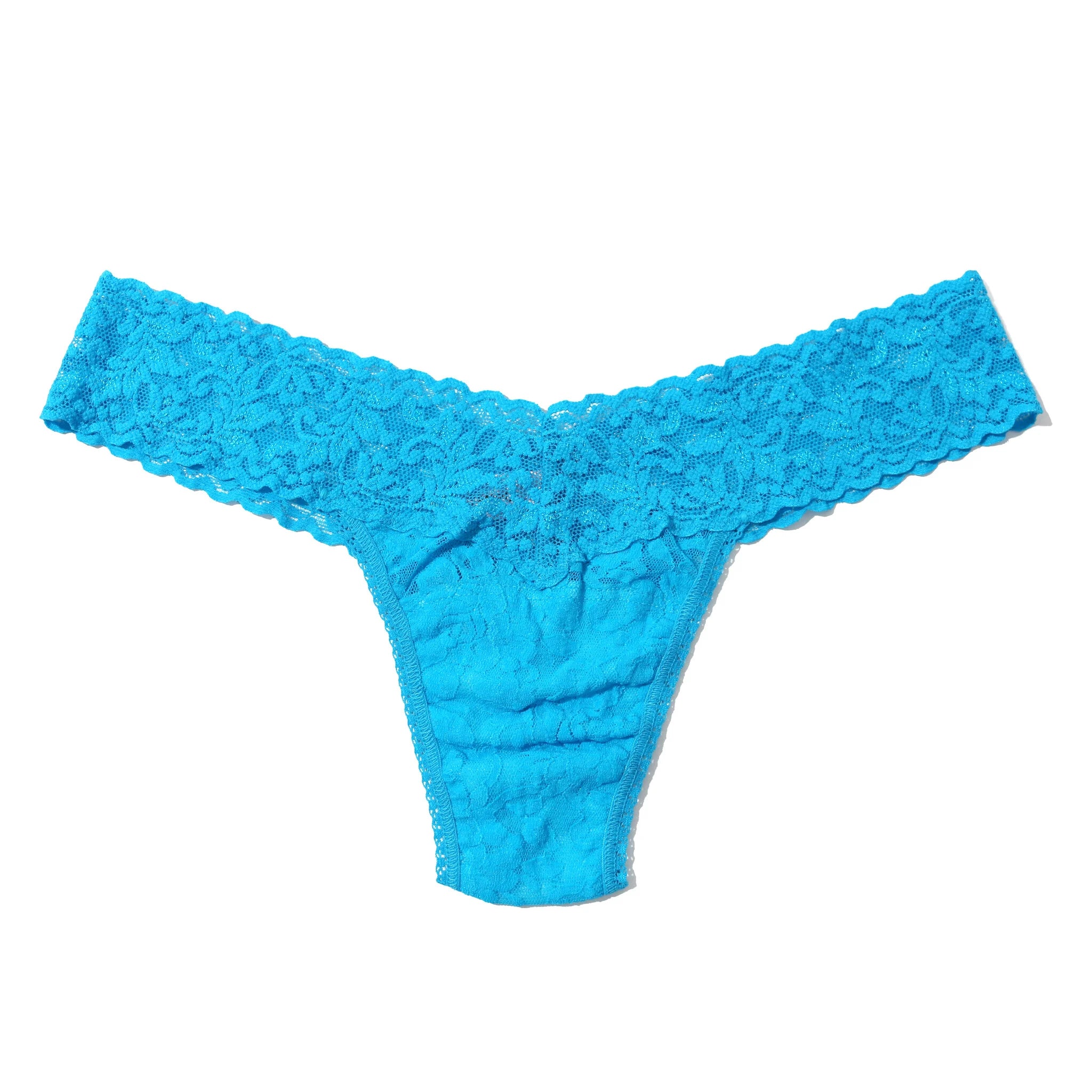 Signature Lace Low Rise Thong
