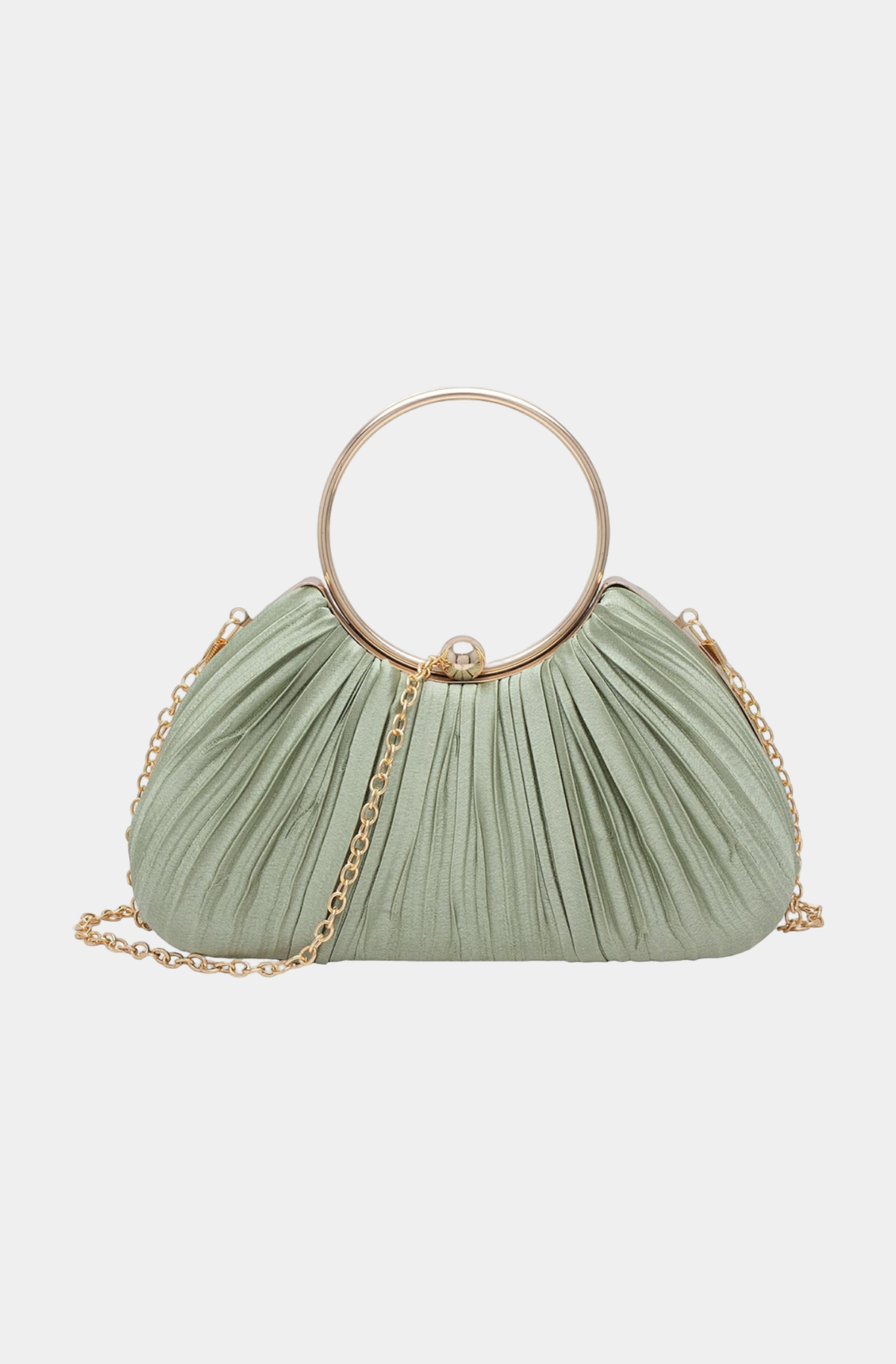 Galya Evening Bag — Sage